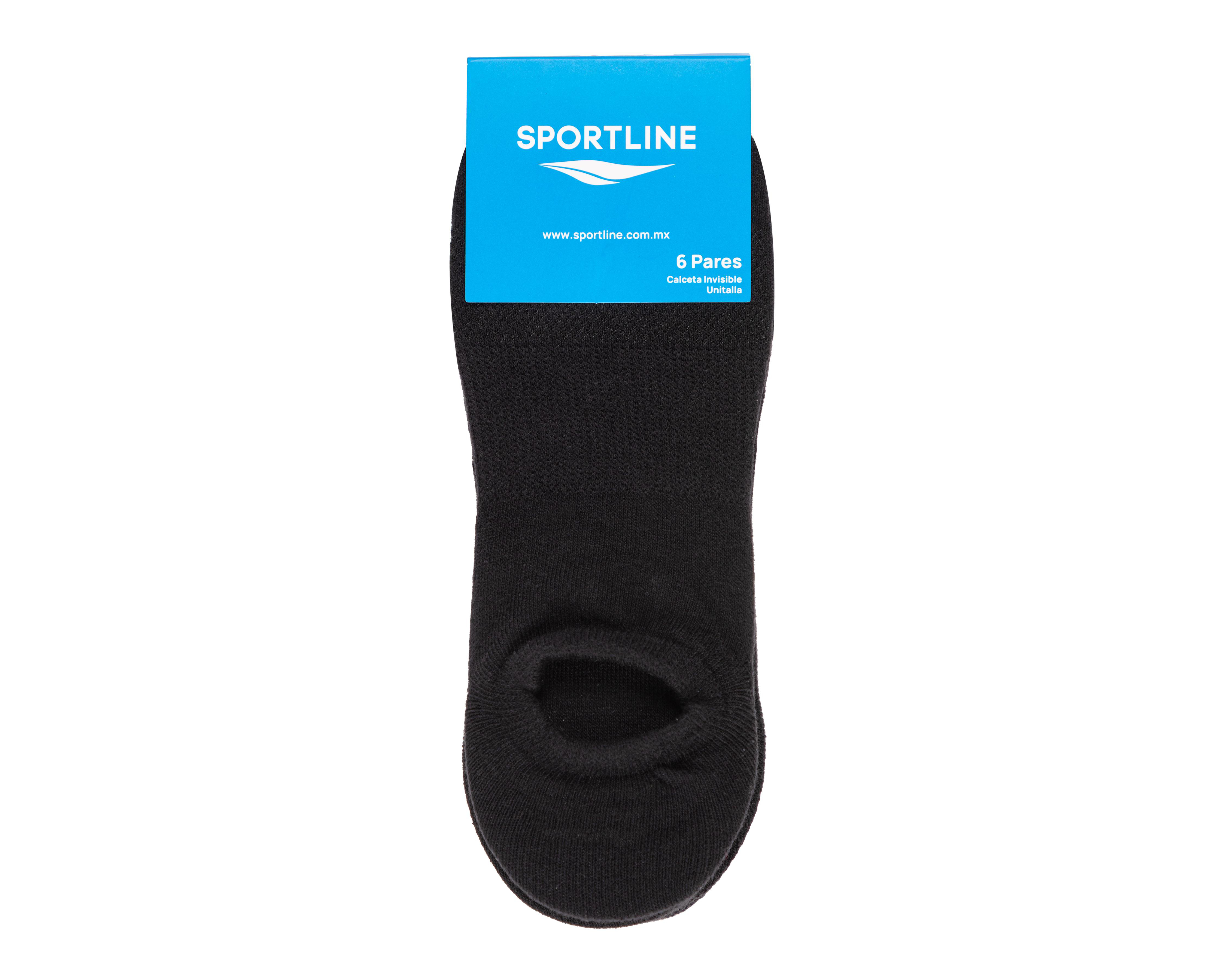 Foto 4 pulgar | Calcetas Deportivas Sportline para Mujer 6 Pares