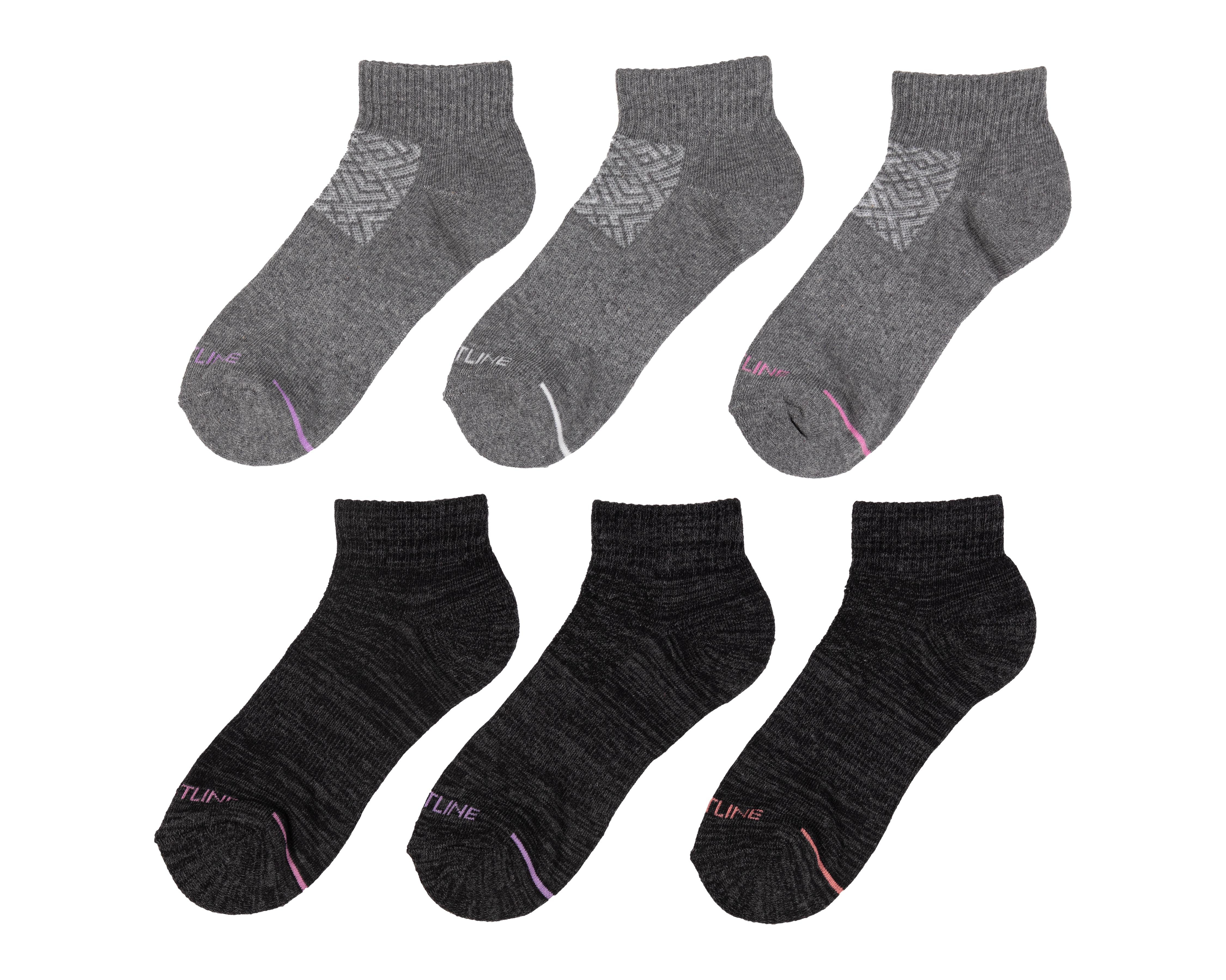 Foto 2 pulgar | Calcetas Deportivas Sportline para Mujer 6 Pares