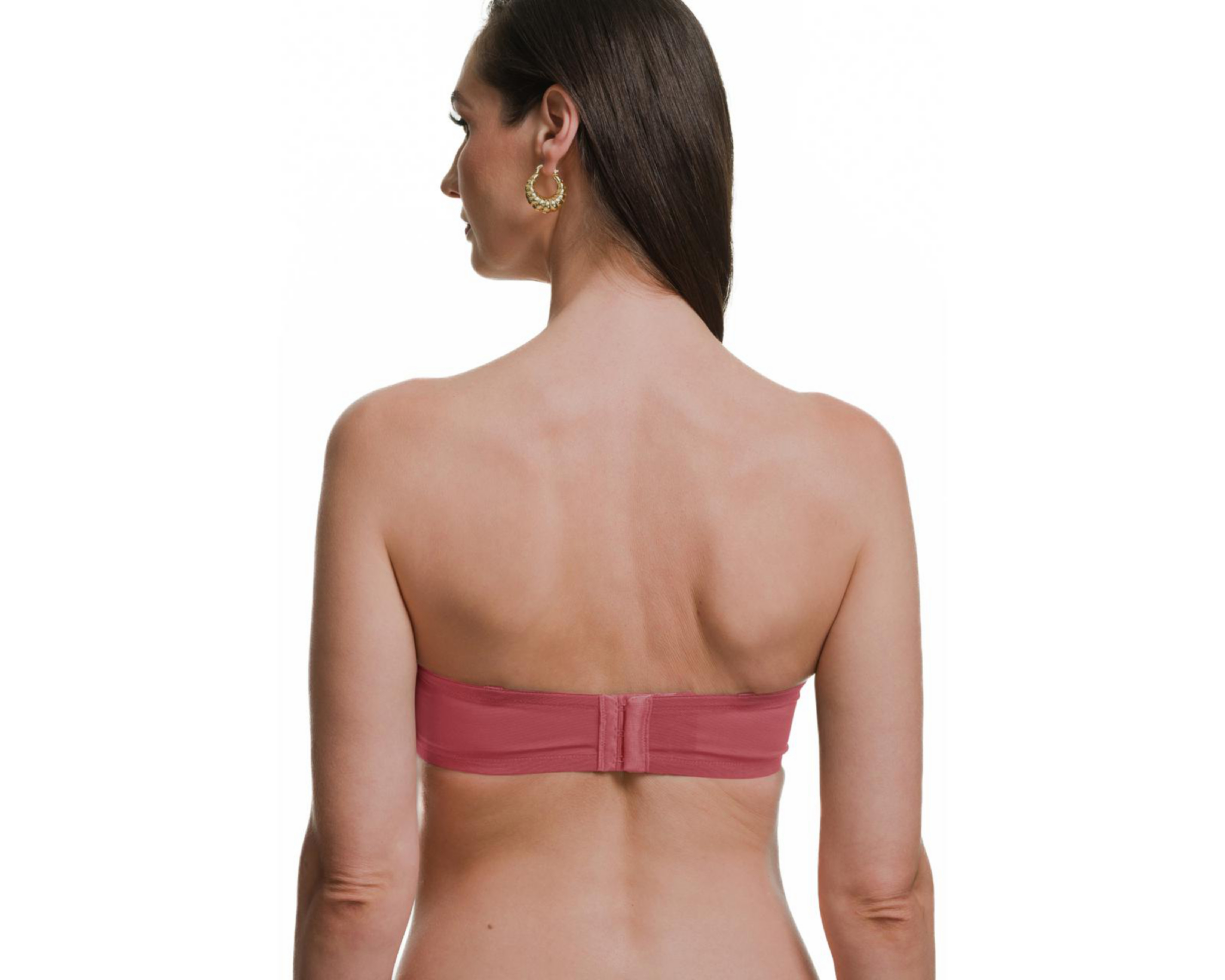 Foto 4 pulgar | Brasier Media Copa Strapless Playtex para Mujer