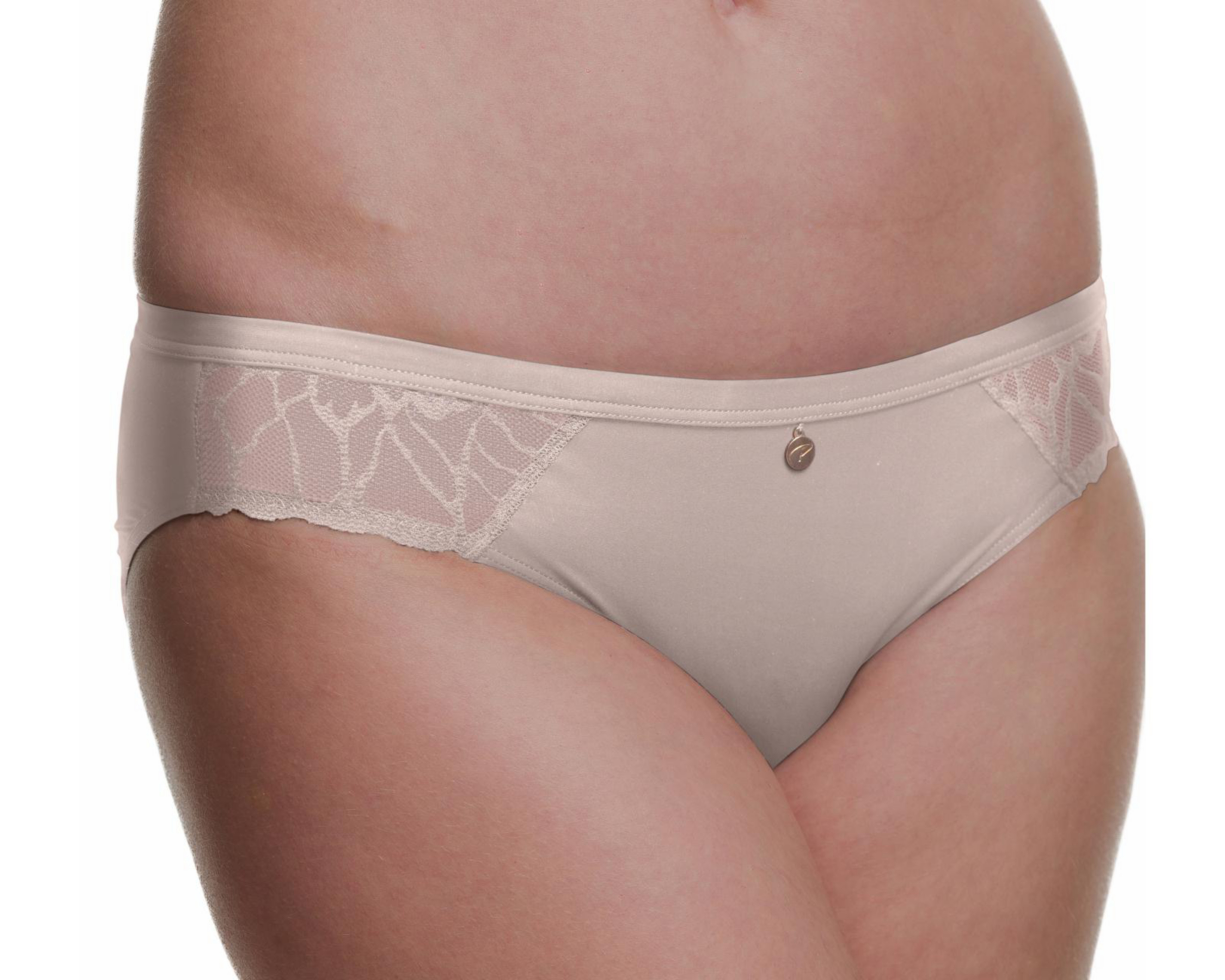 Foto 3 pulgar | Bikini con Encaje Hanes para Mujer