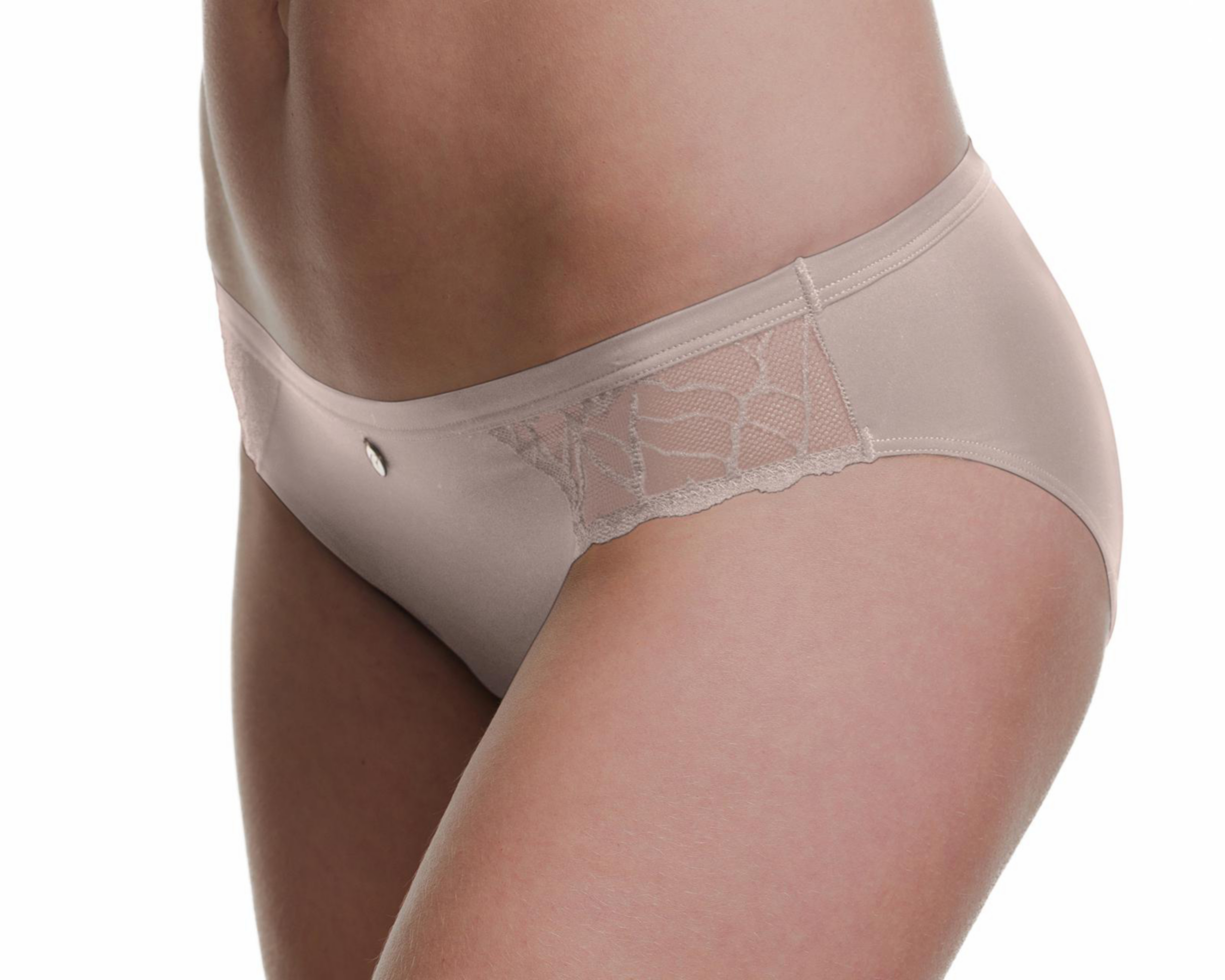 Foto 4 pulgar | Bikini con Encaje Hanes para Mujer