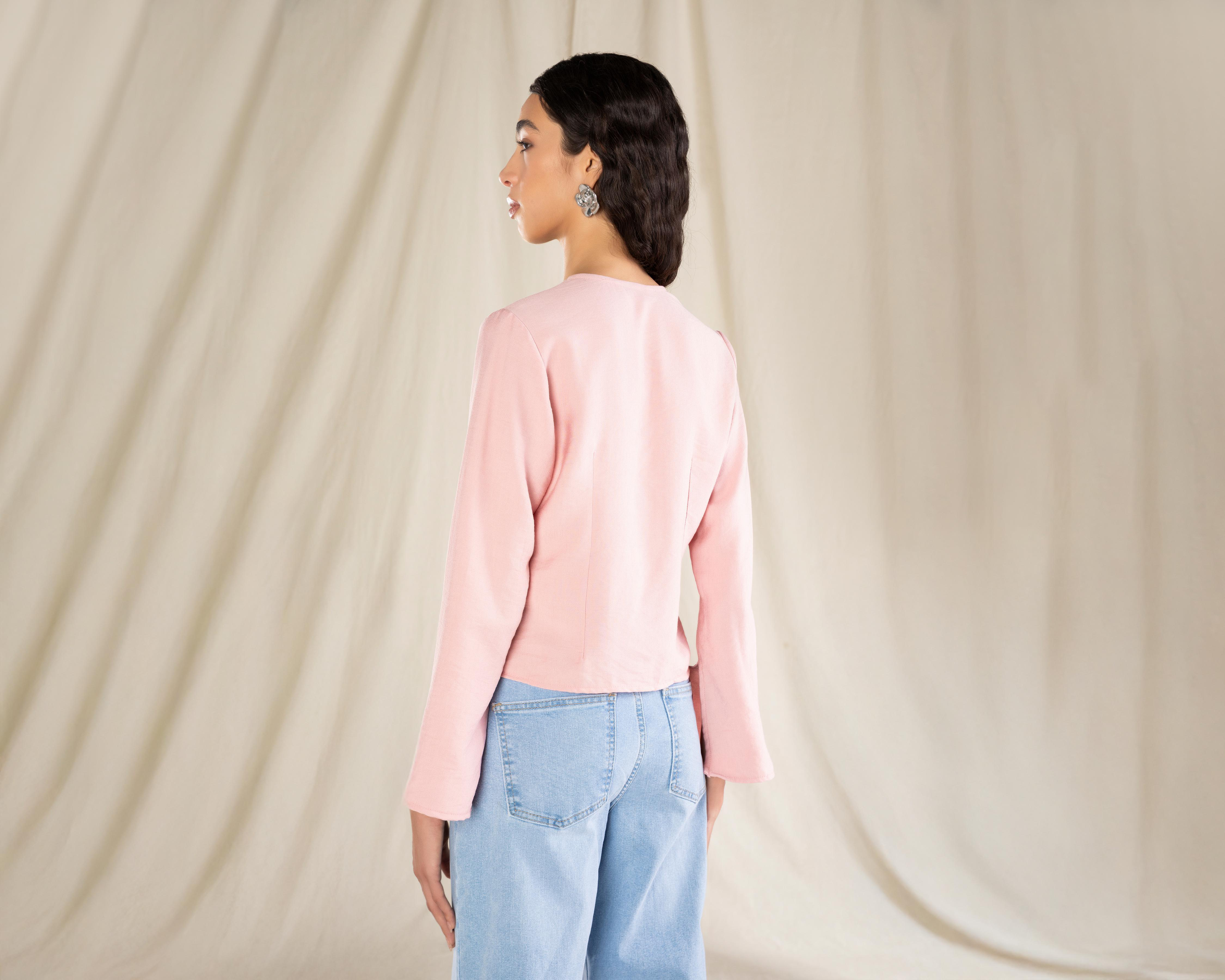 Foto 4 pulgar | Blusa Manga Larga Strona para Mujer