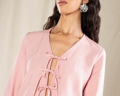 Foto 4 | Blusa Manga Larga Strona para Mujer