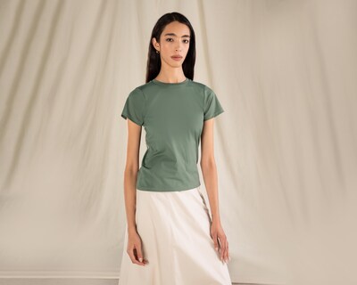 Foto 2 | Playera Manga Corta Strona para Mujer