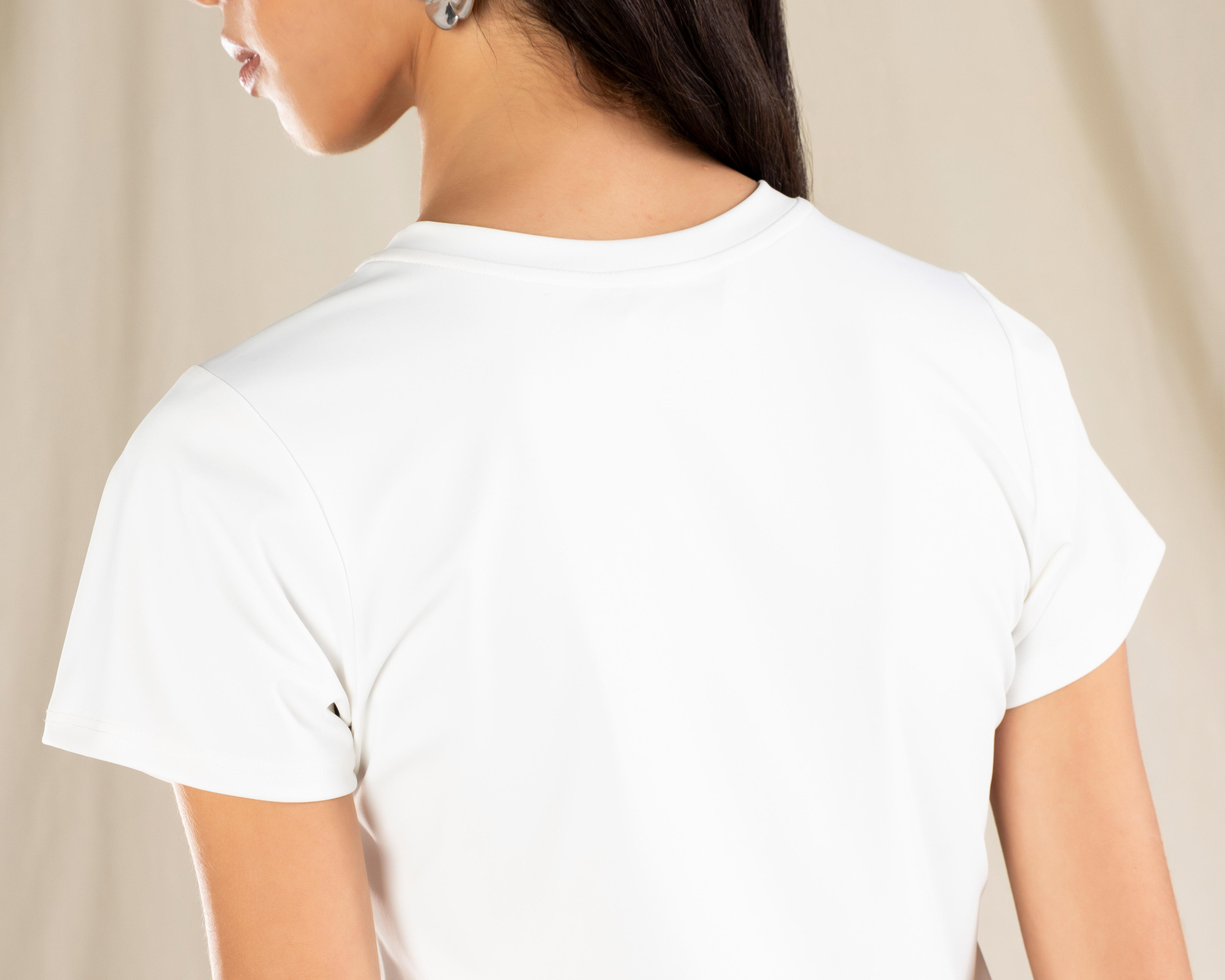 Foto 6 pulgar | Playera Manga Corta Strona para Mujer