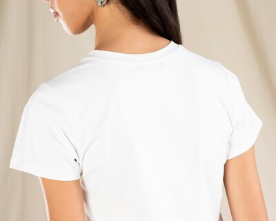 Foto 5 | Playera Manga Corta Strona para Mujer