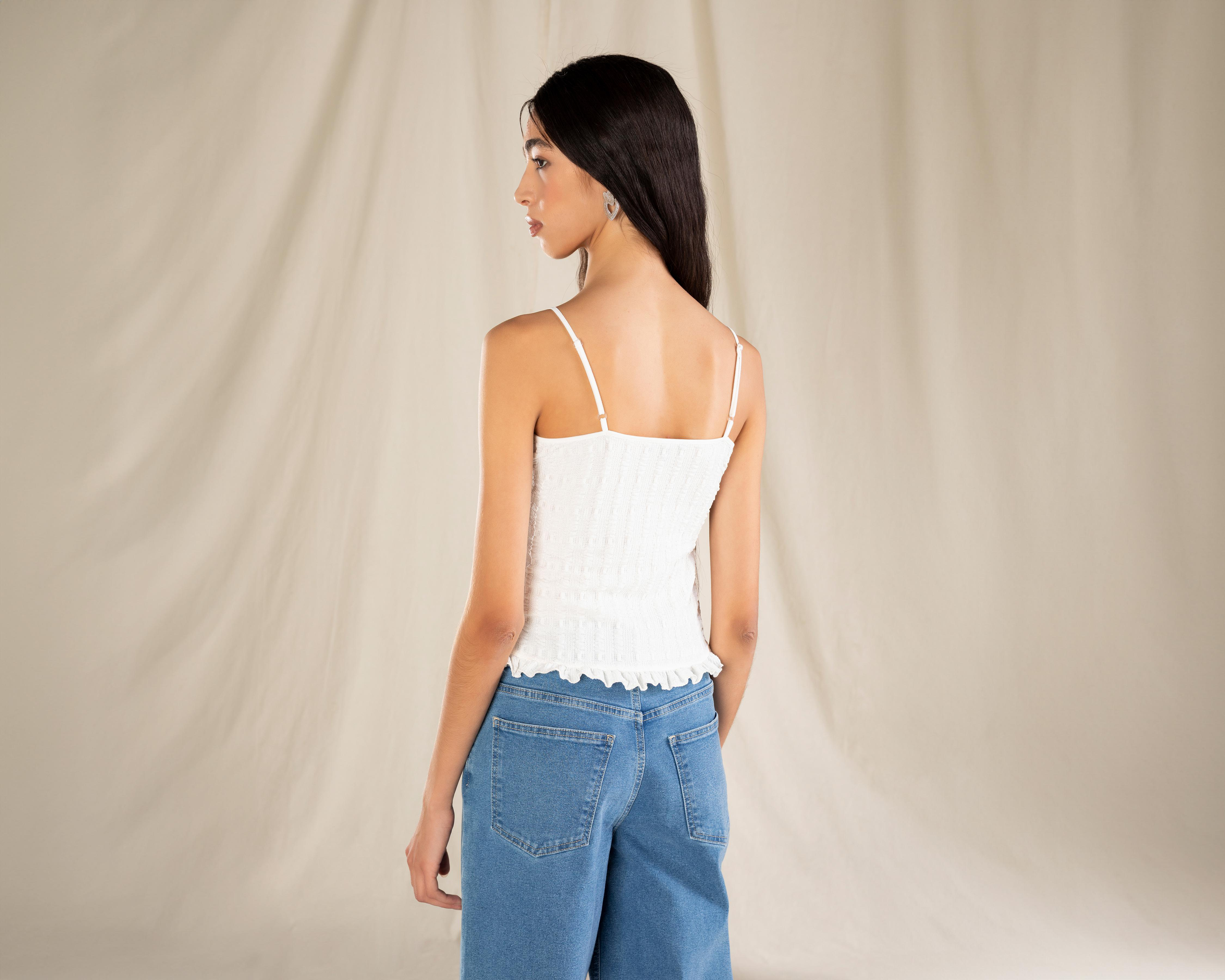 Foto 4 pulgar | Blusa sin Mangas Strona para Mujer