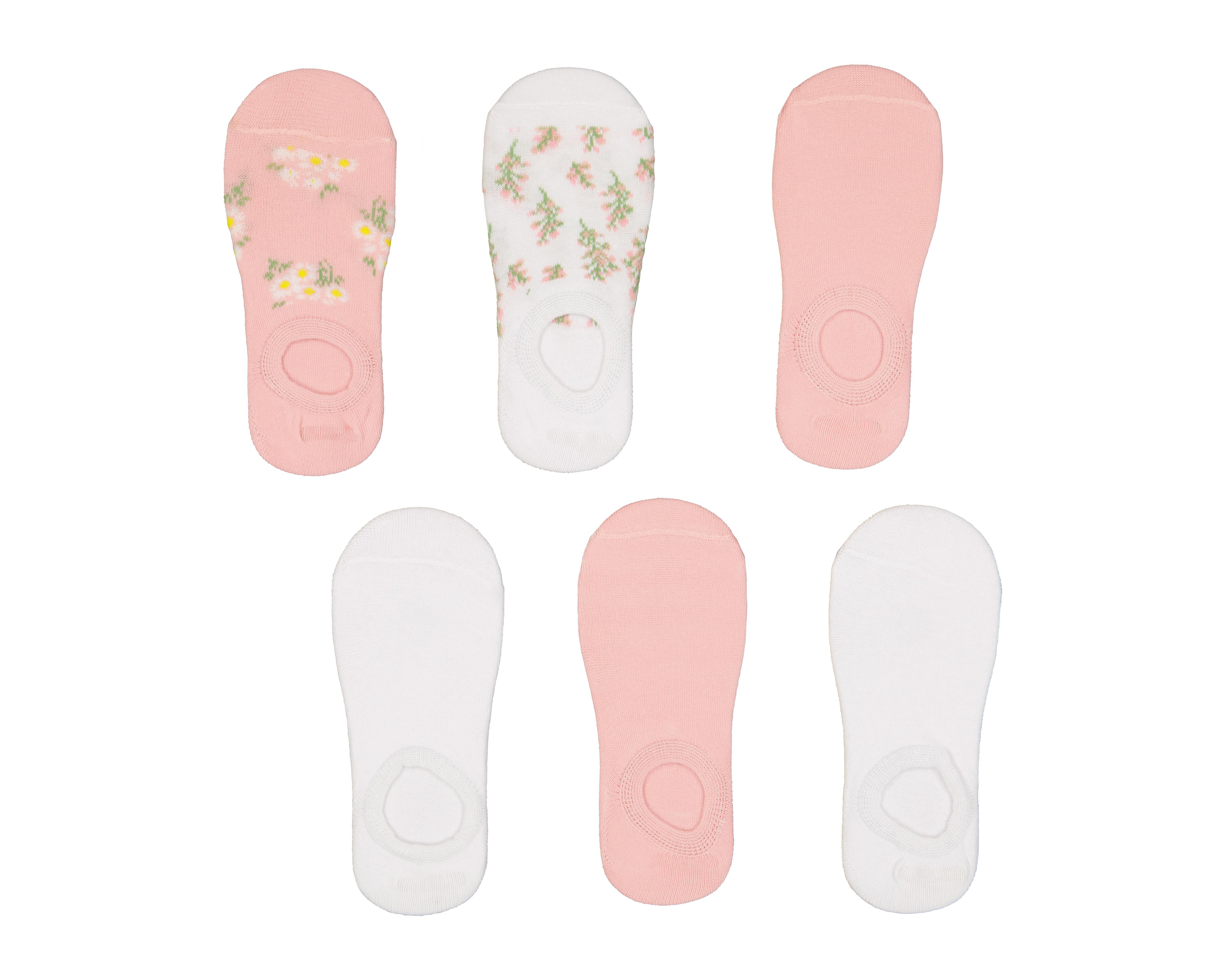 Foto 1 | Calcetas Invisibles Lovest para Mujer 6 pares