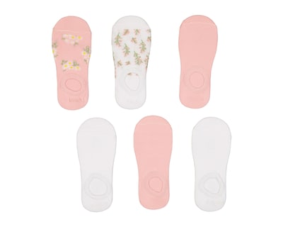 Foto 1 | Calcetas Invisibles Lovest para Mujer 6 pares