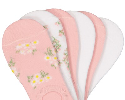 Foto 2 | Calcetas Invisibles Lovest para Mujer 6 pares