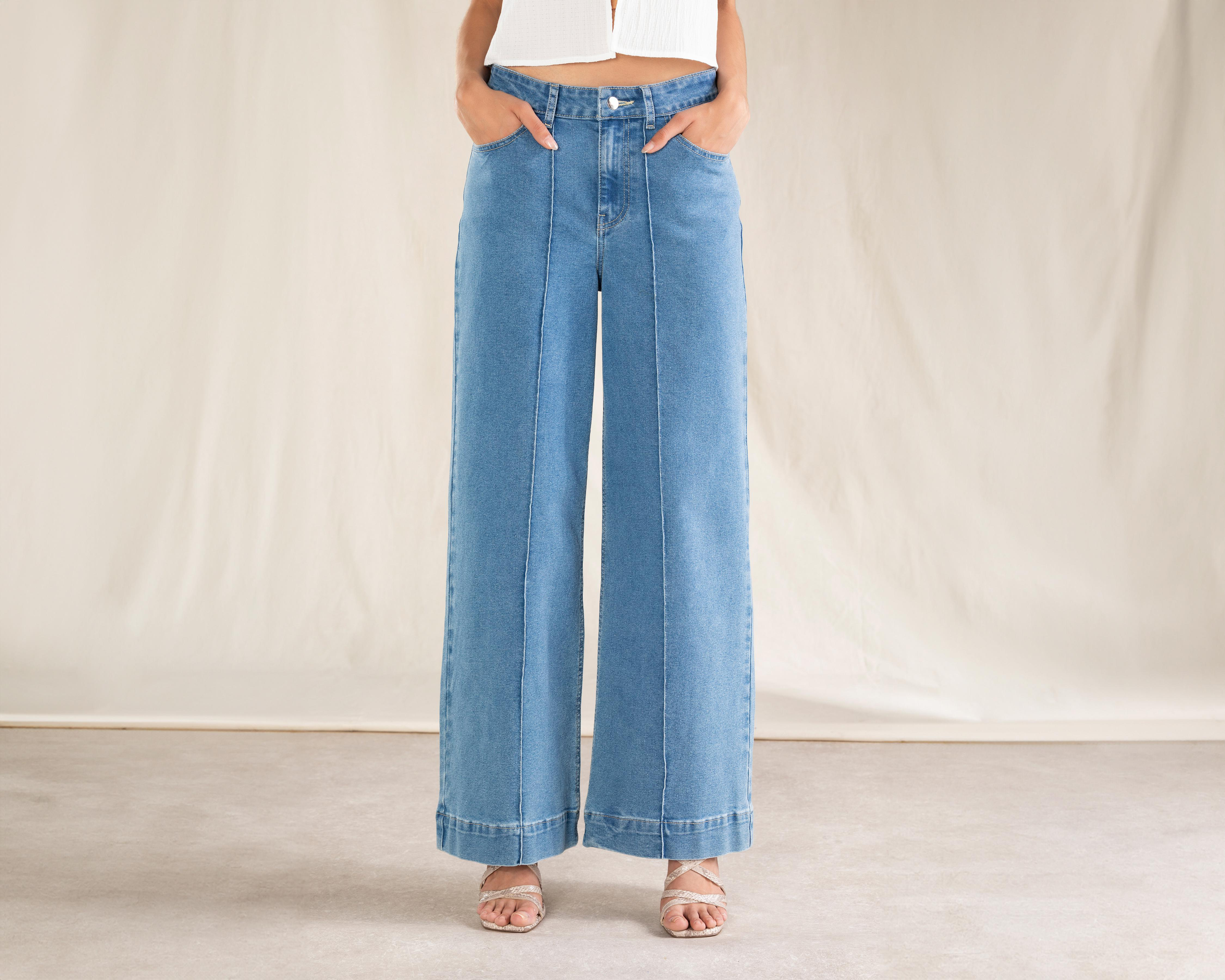 Foto 3 pulgar | Jeans Wide Leg Strona Juvenil