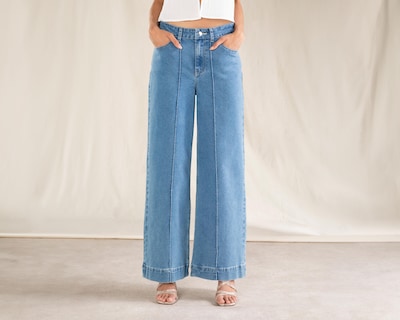 Foto 2 | Jeans Wide Leg Strona Juvenil