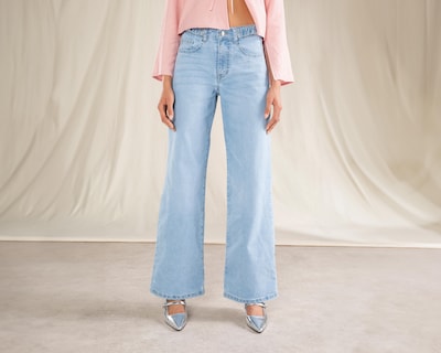 Foto 2 | Jeans Wide Leg Strona para Mujer