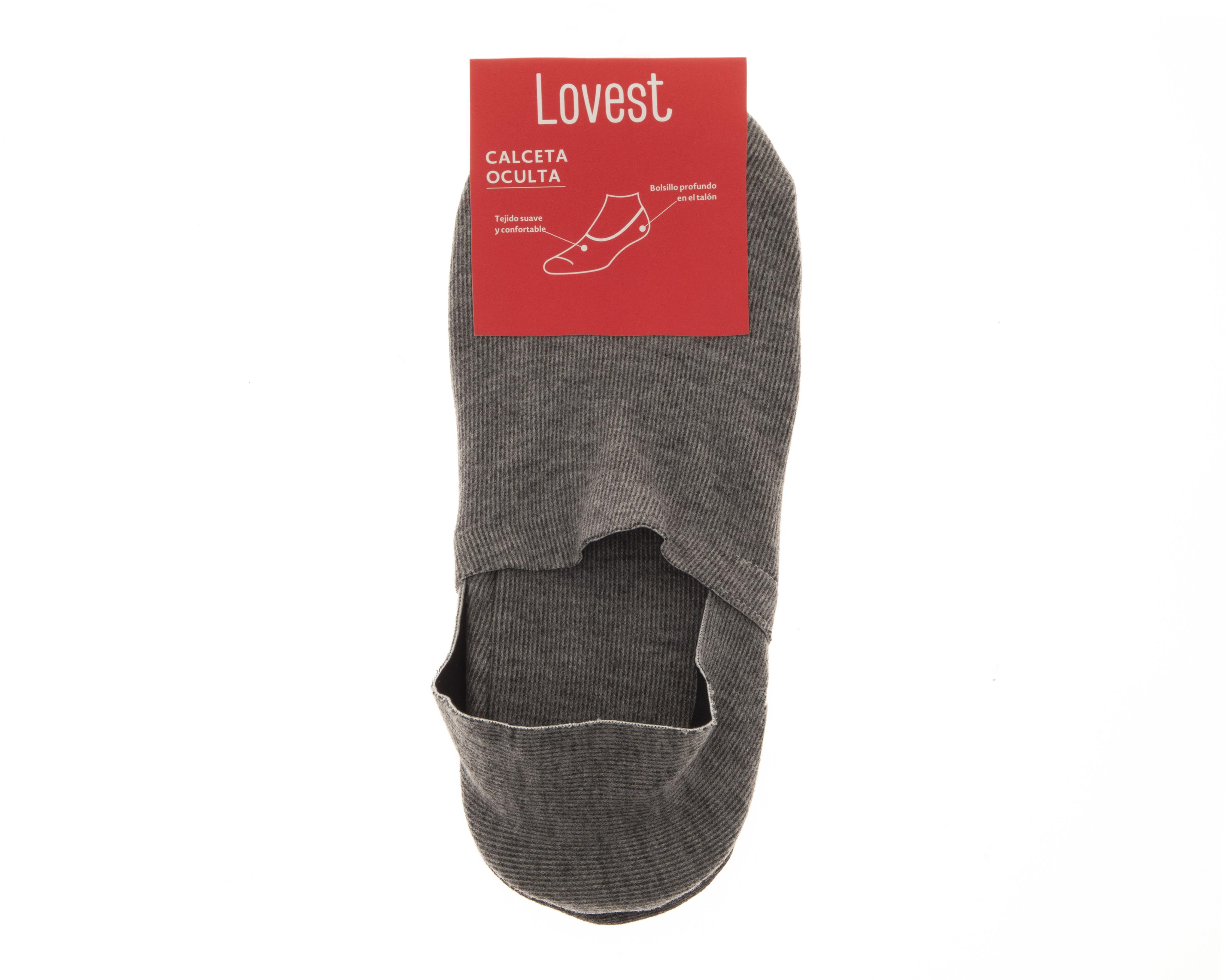 Foto 3 | Calcetas Invisibles Lovest para Mujer 2 pares