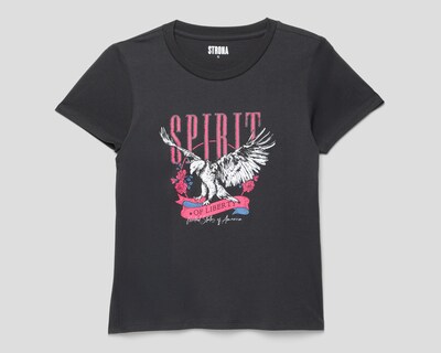 Foto 1 | Playera Estampada Strona para Mujer