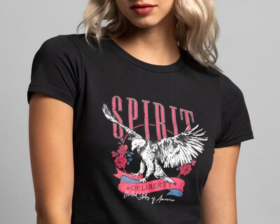 Foto 4 | Playera Estampada Strona para Mujer