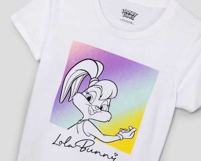 Foto 3 | Playera Looney Tunes Estampada para Mujer