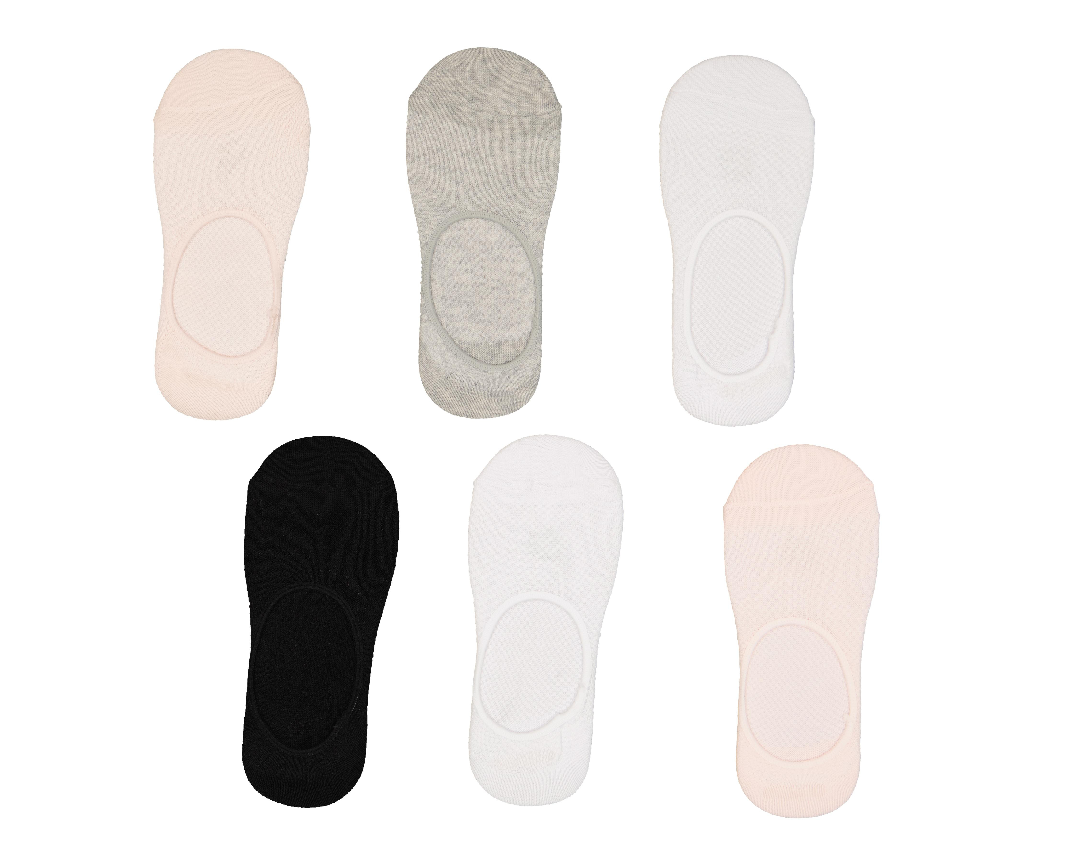 Foto 2 pulgar | Calcetas Invisibles Lovest para Mujer 6 Pares