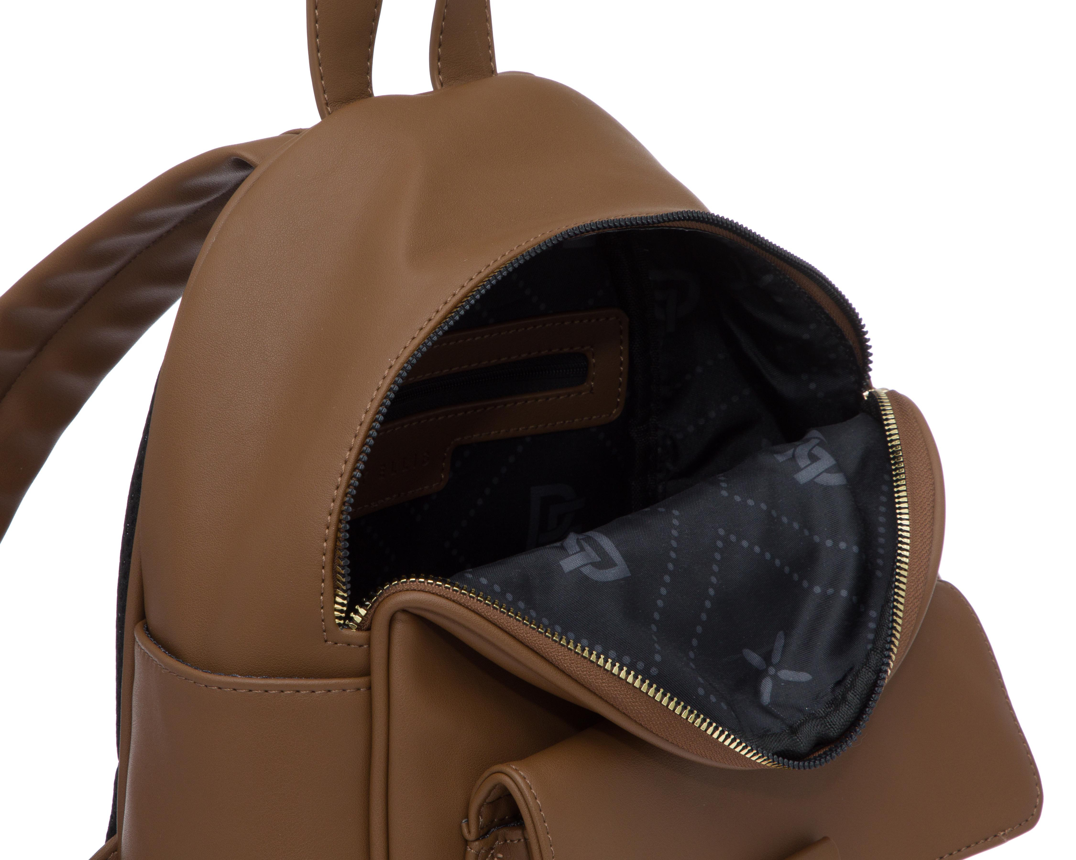 Foto 5 pulgar | Mochila Perry Ellis Café