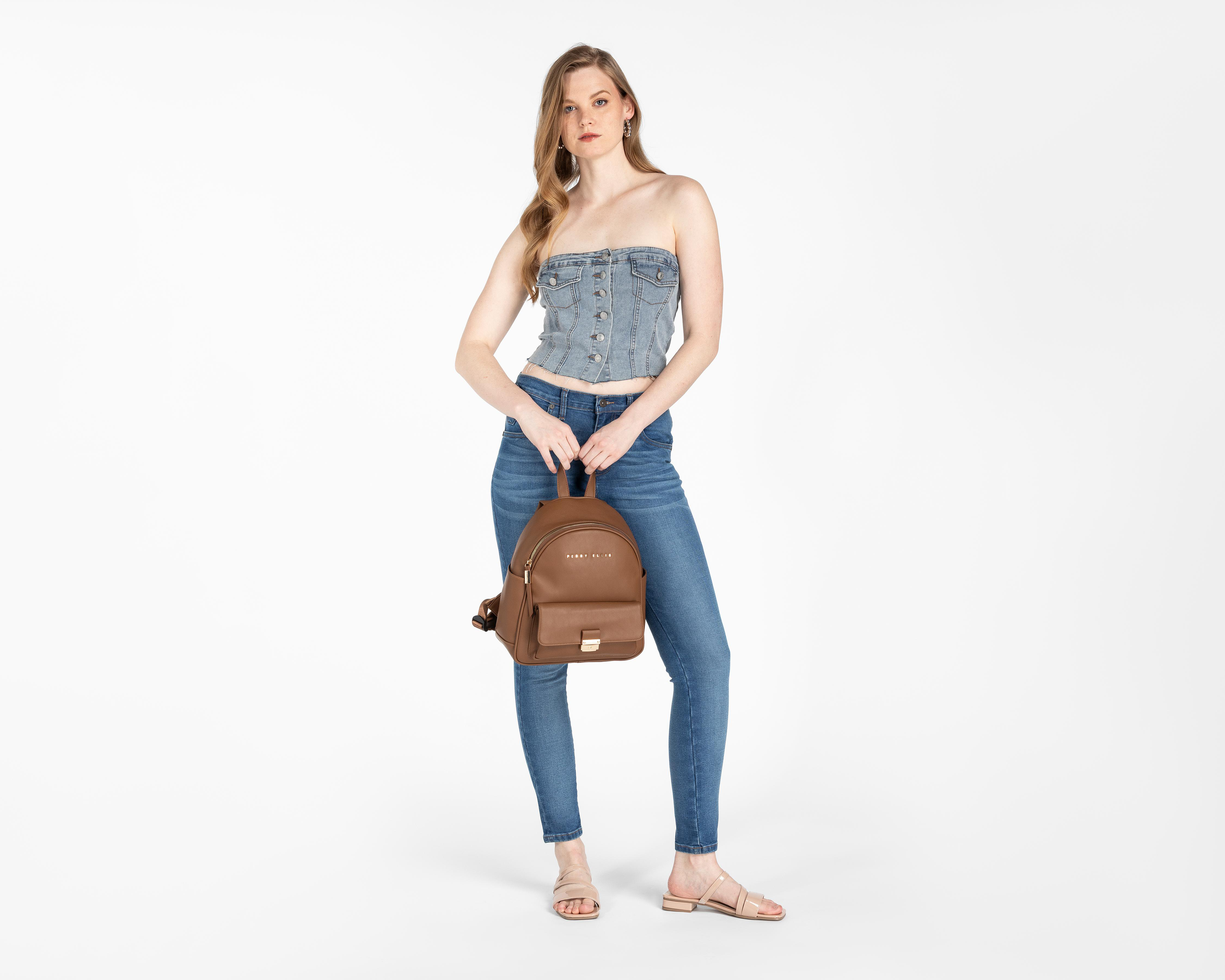 Foto 7 | Mochila Perry Ellis Café