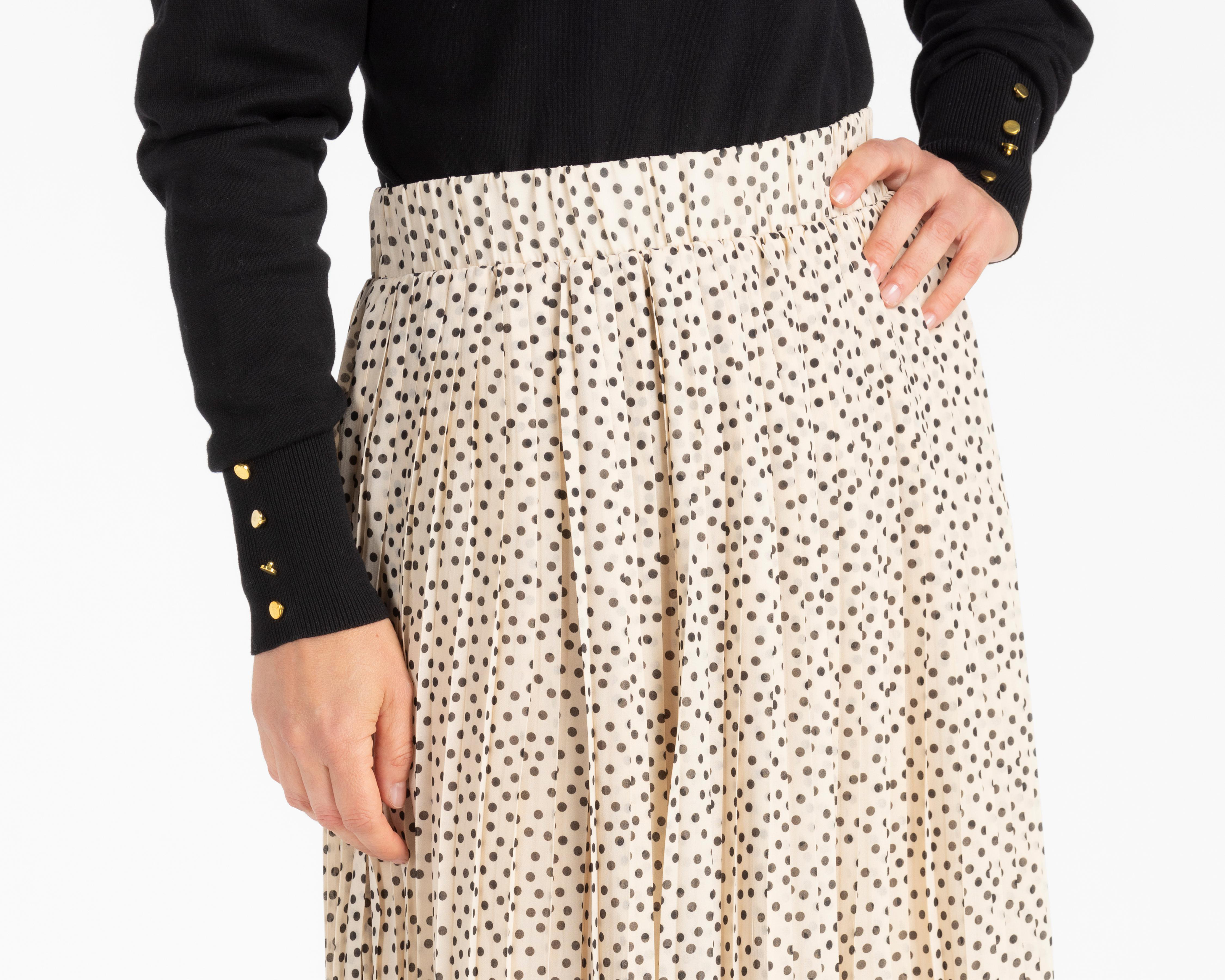 Foto 5 pulgar | Falda Midi Lady Sun Plisada para Mujer
