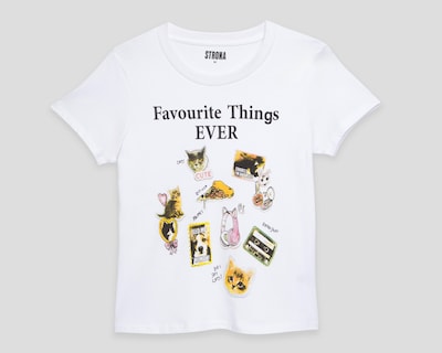 Foto 1 | Playera Estampada Strona para Mujer