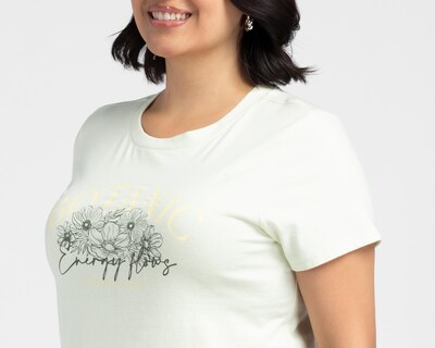 Foto 4 | Playera Manga Corta Refill para Mujer