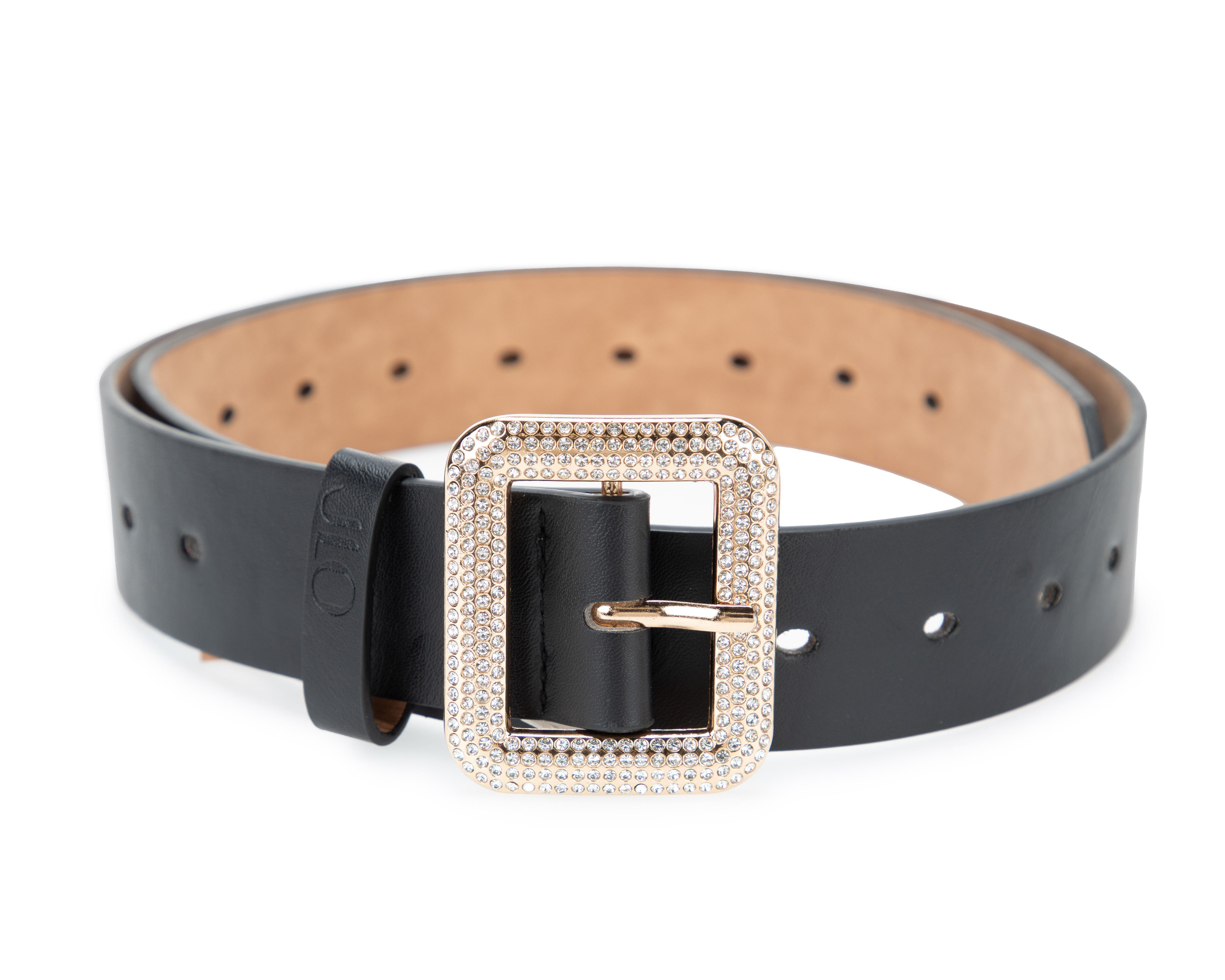 Cinturón para Mujer Jennifer Lopez con Hebilla Cuadrada $129