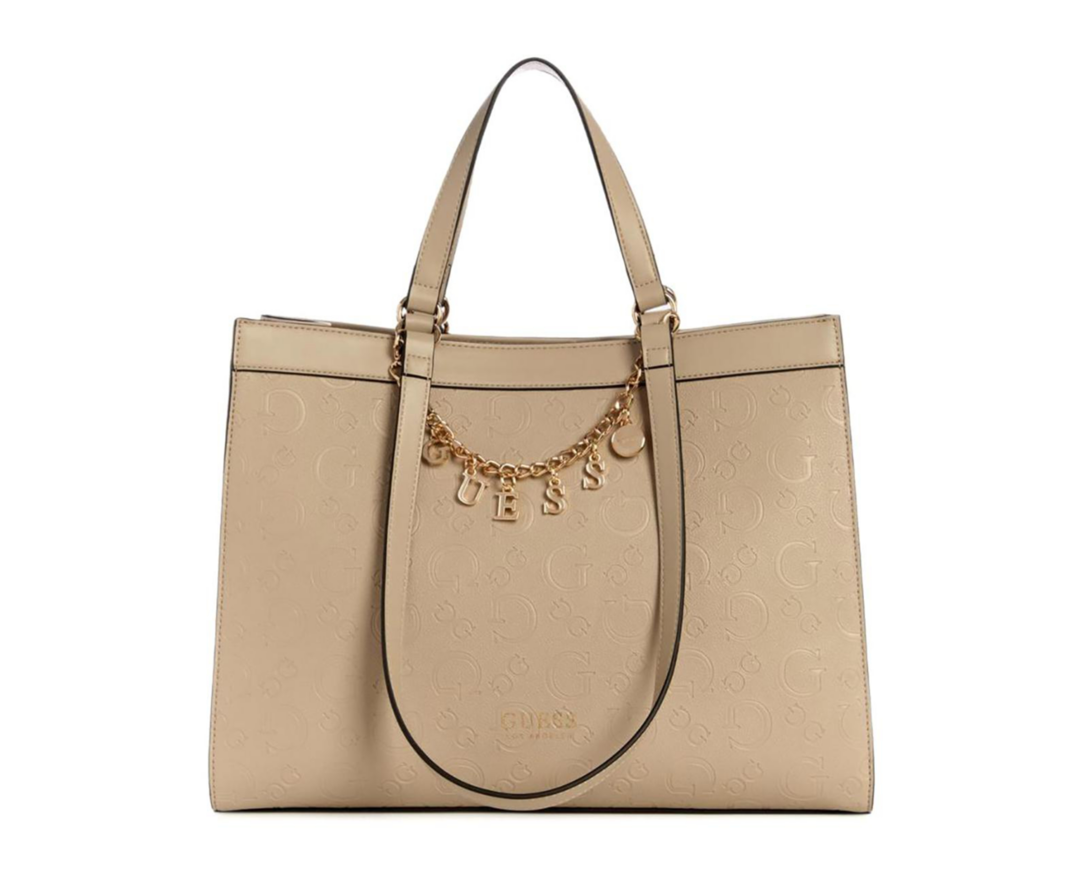 Foto 2 pulgar | Bolsa de Hombro Guess Amarantha con Colgante