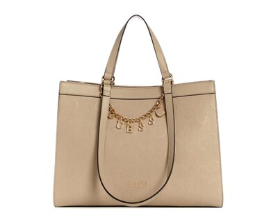 Foto 1 | Bolsa de Hombro Guess Amarantha con Colgante
