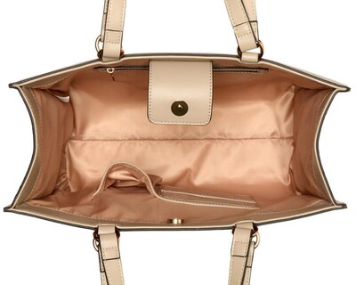 Foto 3 | Bolsa de Hombro Guess Amarantha con Colgante