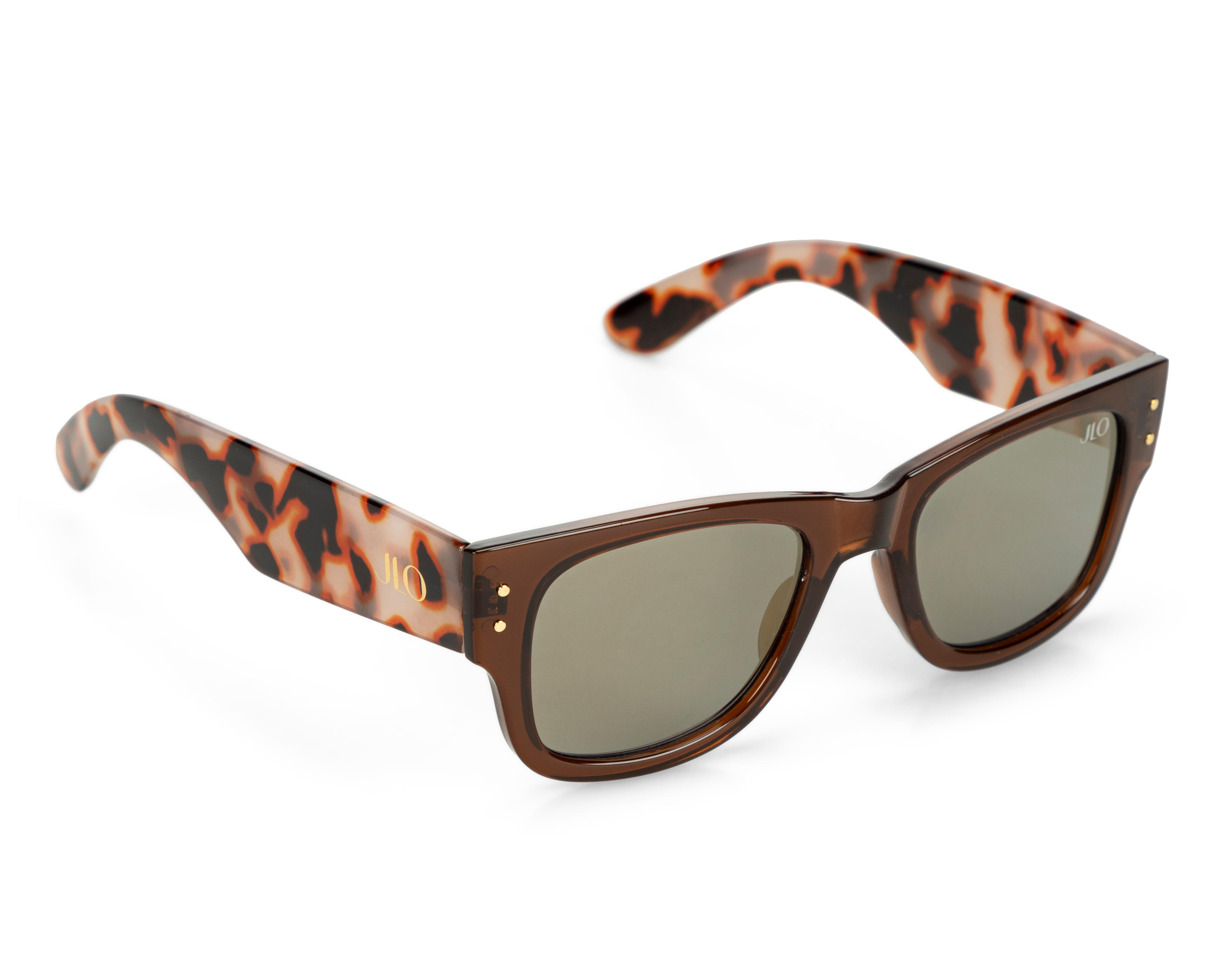Foto 2 pulgar | Lentes de Sol para Mujer Jennifer Lopez Wayfarer Cafés