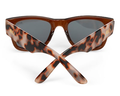 Foto 3 | Lentes de Sol para Mujer Jennifer Lopez Wayfarer Cafés