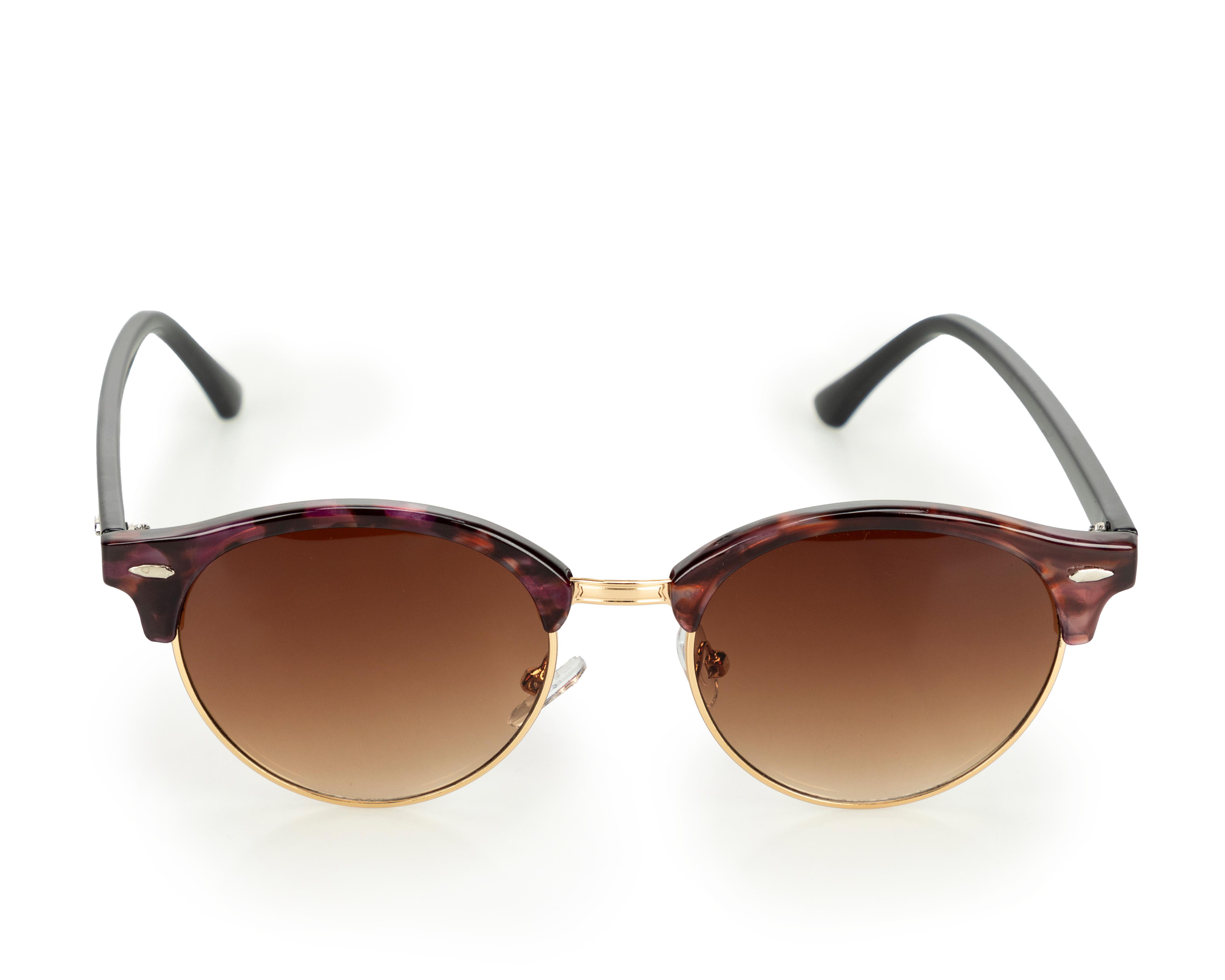 Foto 2 | Lentes de Sol para Mujer 18 Forever Redondos Cafés