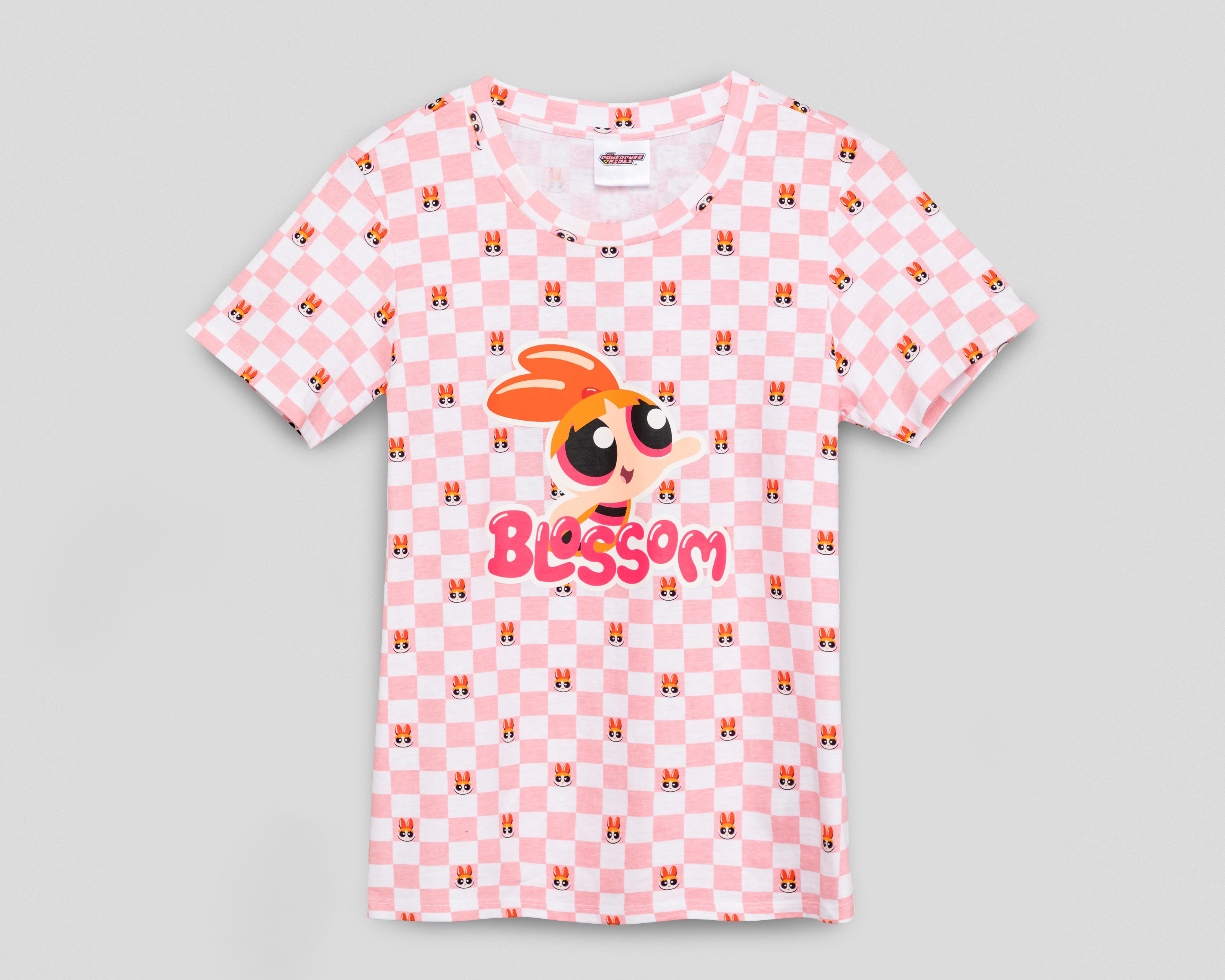 Foto 2 pulgar | Playera Las Chicas Superpoderosas Estampada para Mujer