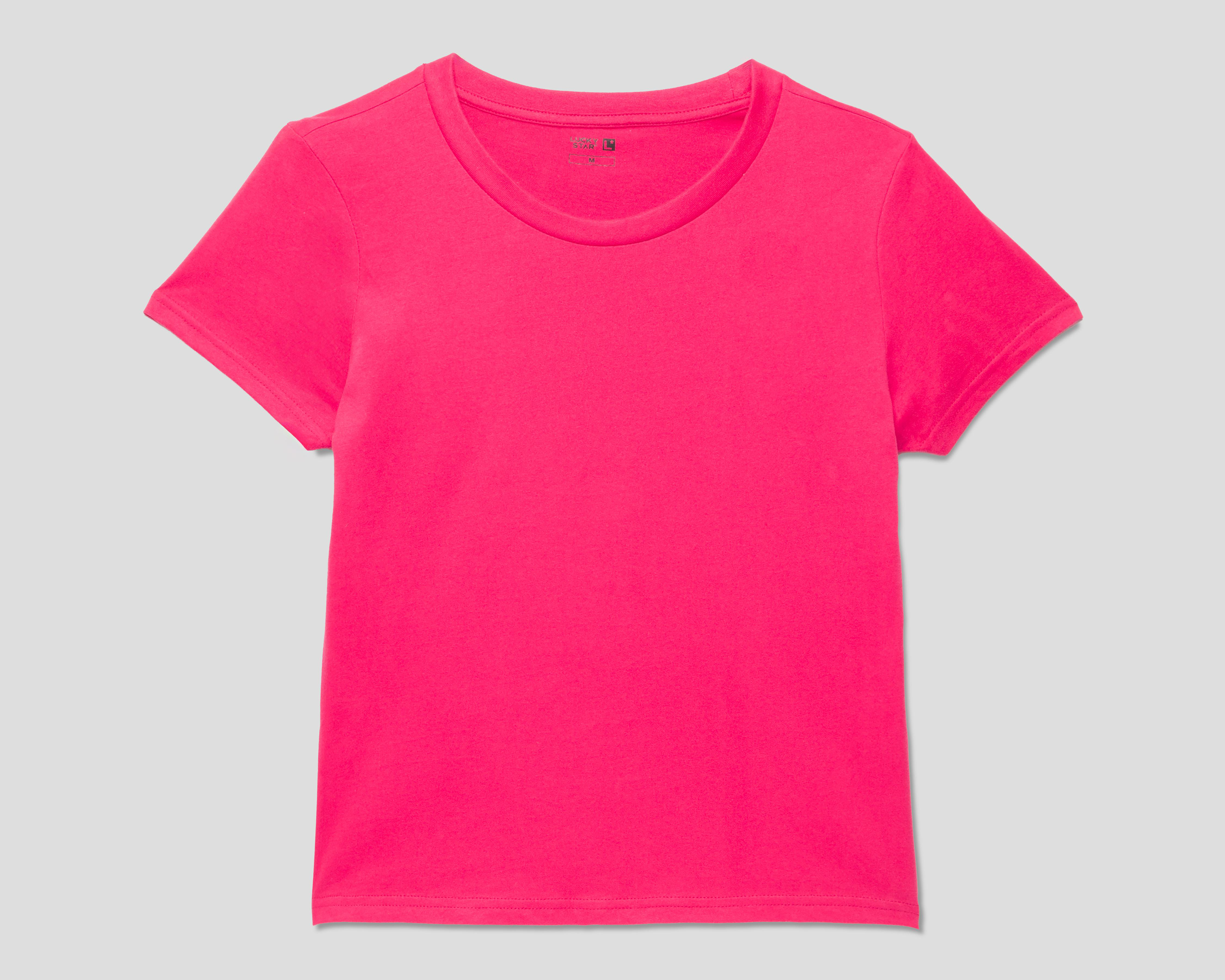 Foto 2 pulgar | Playera Rosa Lucky Star para Mujer