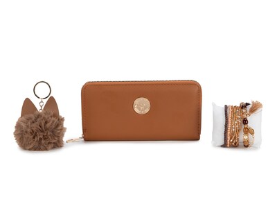 Foto 1 | Cartera para Mujer York Team Polo Club con Llavero y Pulsera