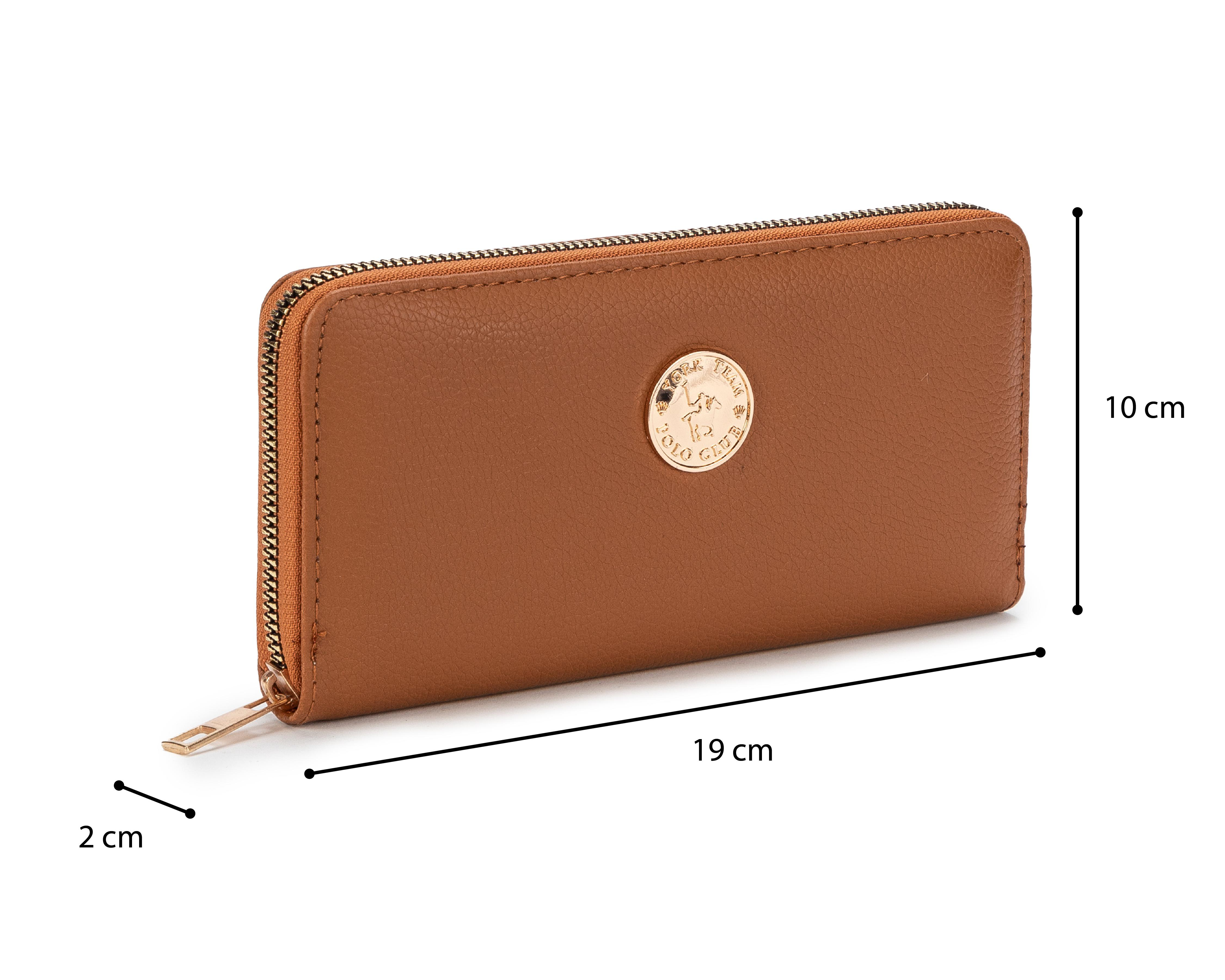 Foto 7 pulgar | Cartera para Mujer York Team Polo Club con Llavero y Pulsera