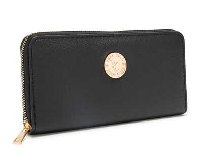 Foto 6 | Cartera para Mujer York Team Polo Club Negra 3 Piezas