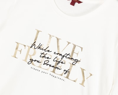Foto 3 | Playera Sahara Blanca para Mujer