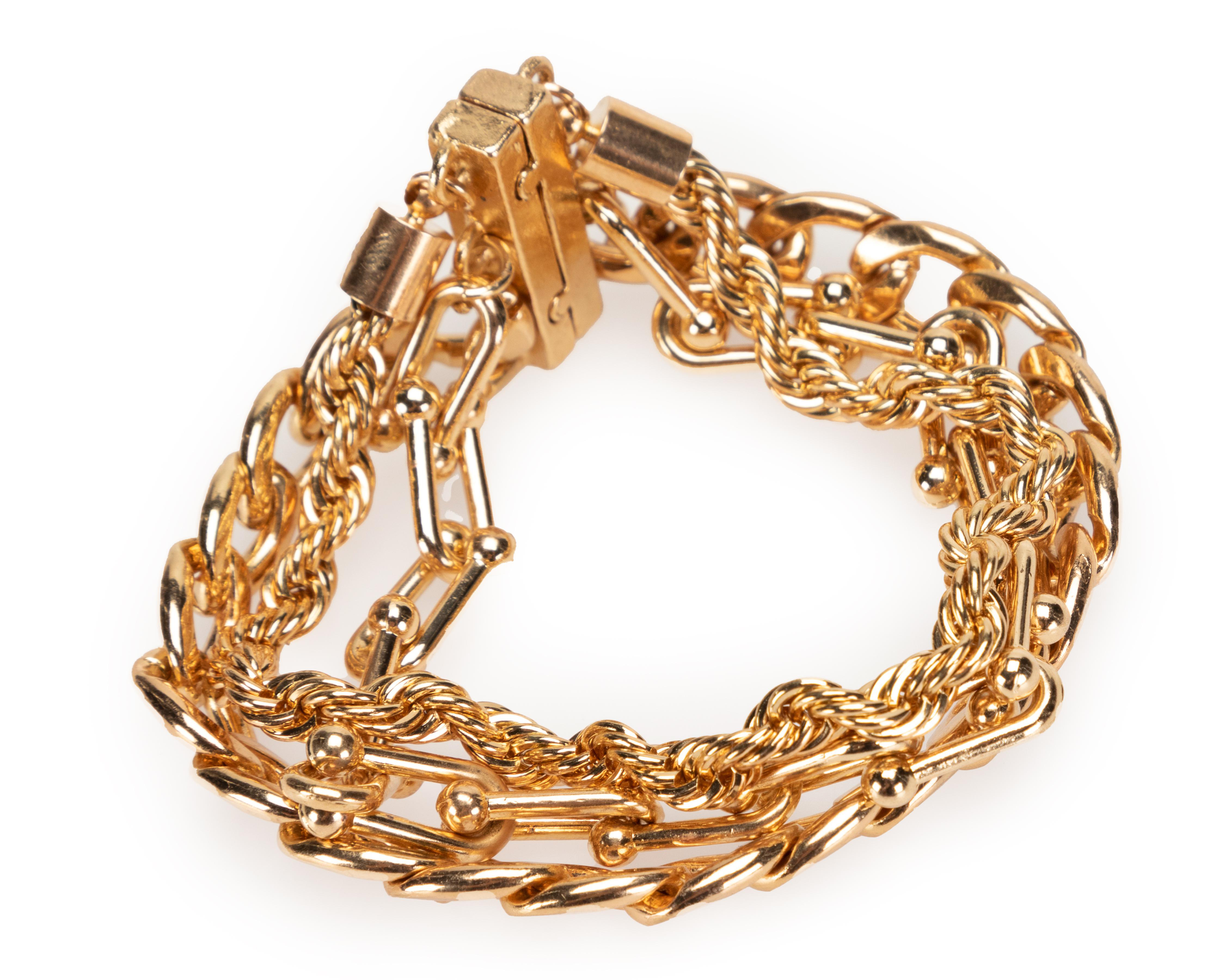 Pulsera Jennifer Lopez Dorada $99