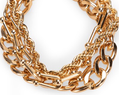 Foto 2 | Pulsera Jennifer Lopez Dorada