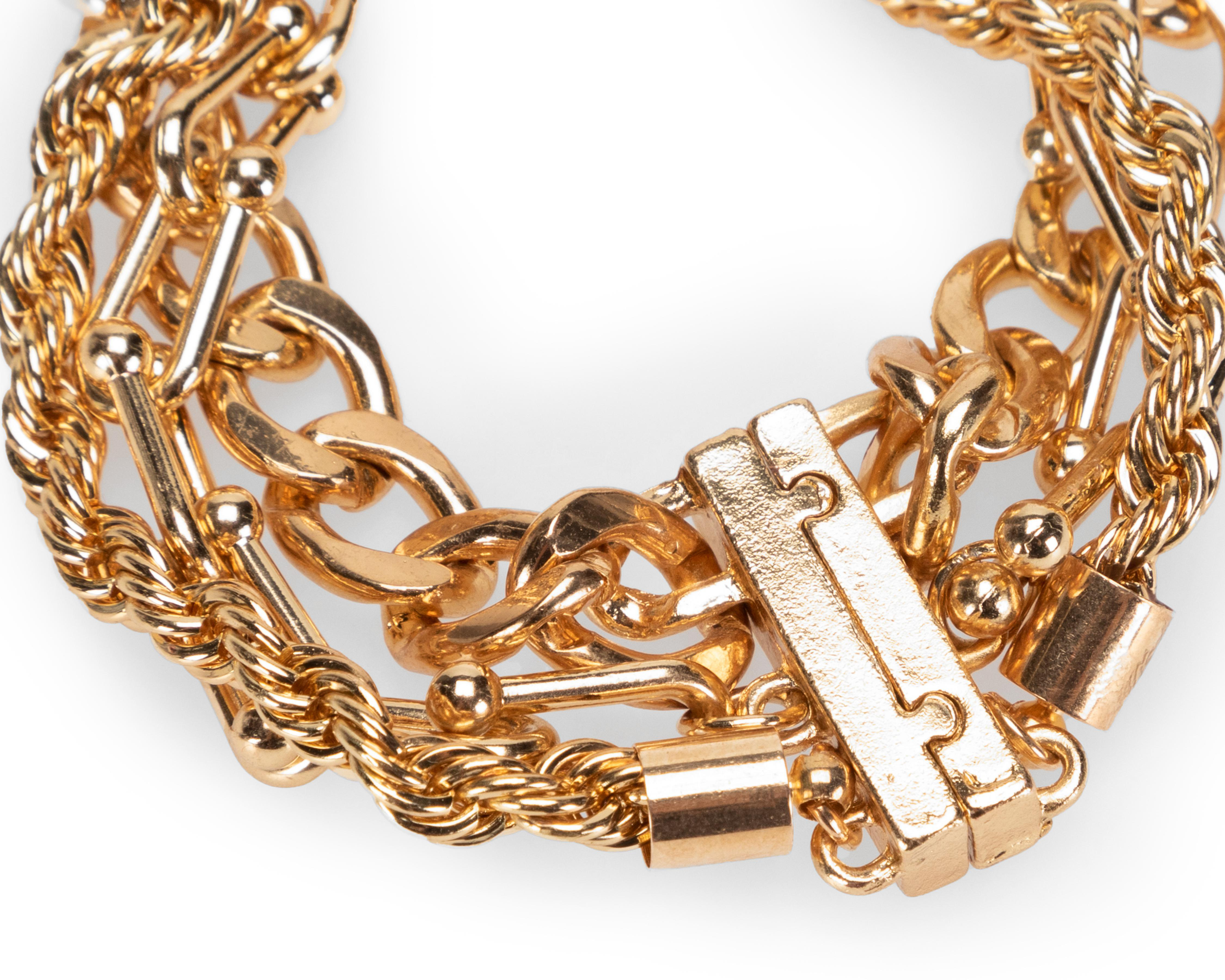 Foto 4 pulgar | Pulsera Jennifer Lopez Dorada