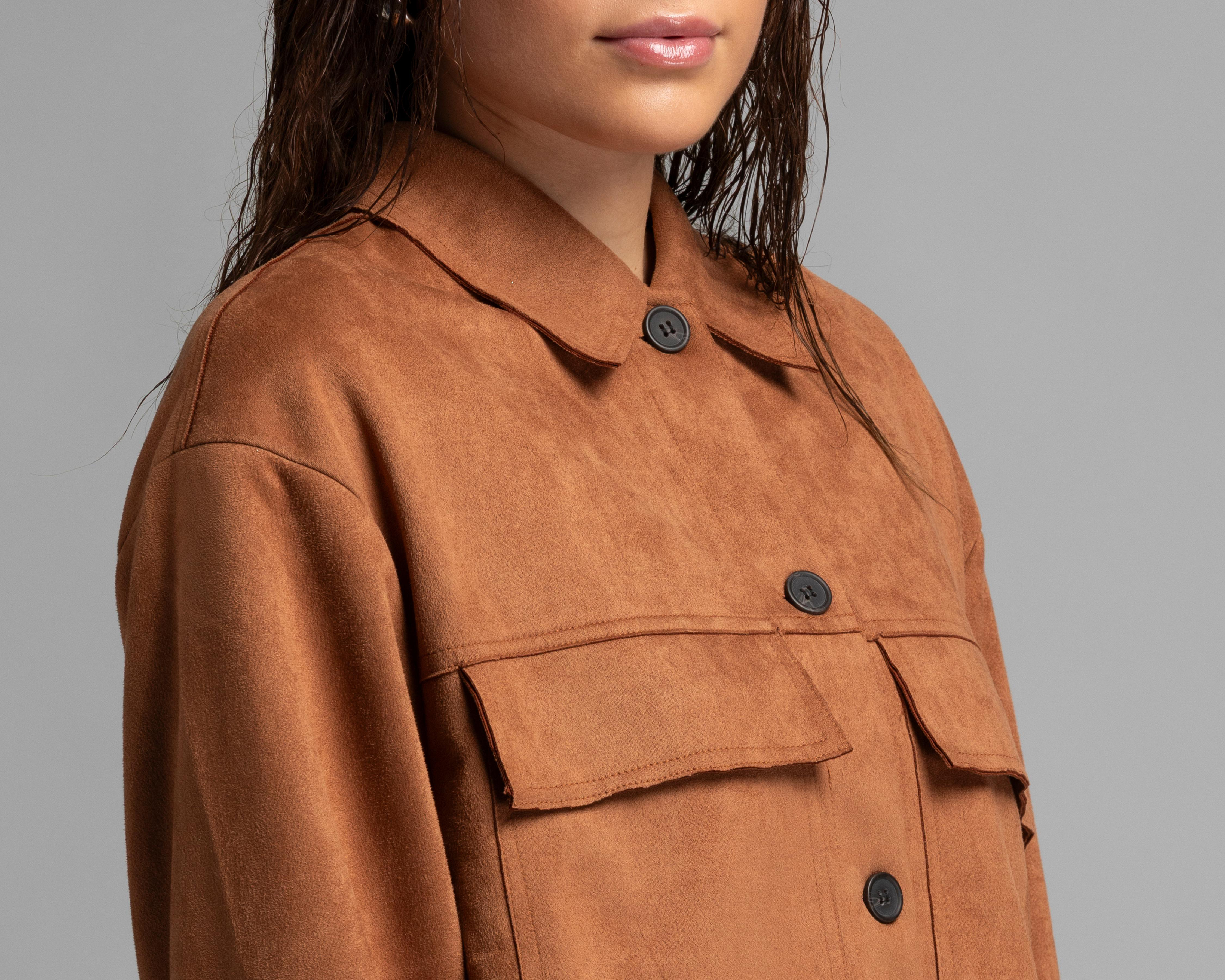Foto 4 | Chamarra Oversize Strona para Mujer