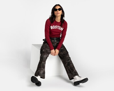 Foto 2 | Playera Refill Manga Larga para Mujer