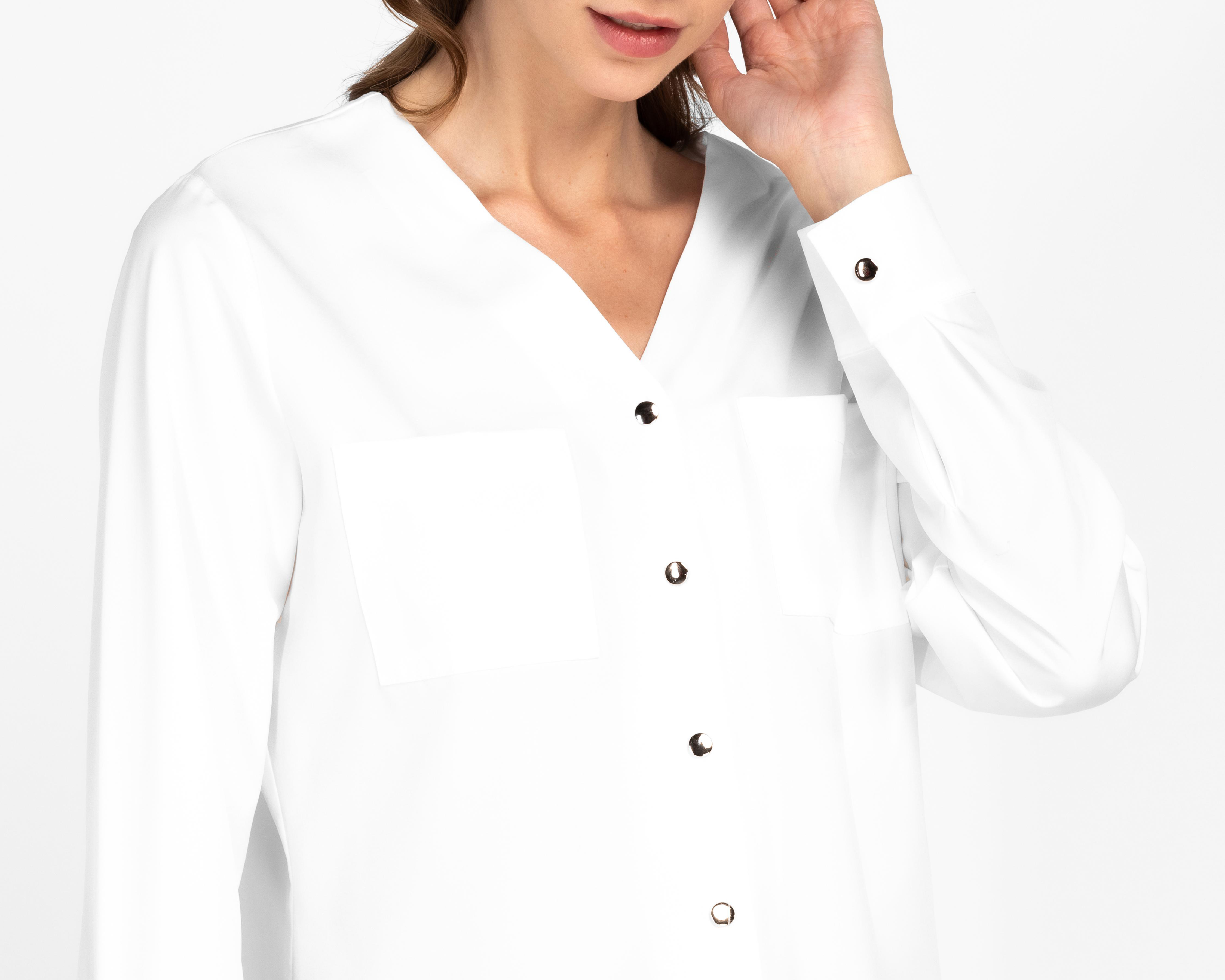 Foto 5 pulgar | Blusa Sahara Manga Larga para Mujer