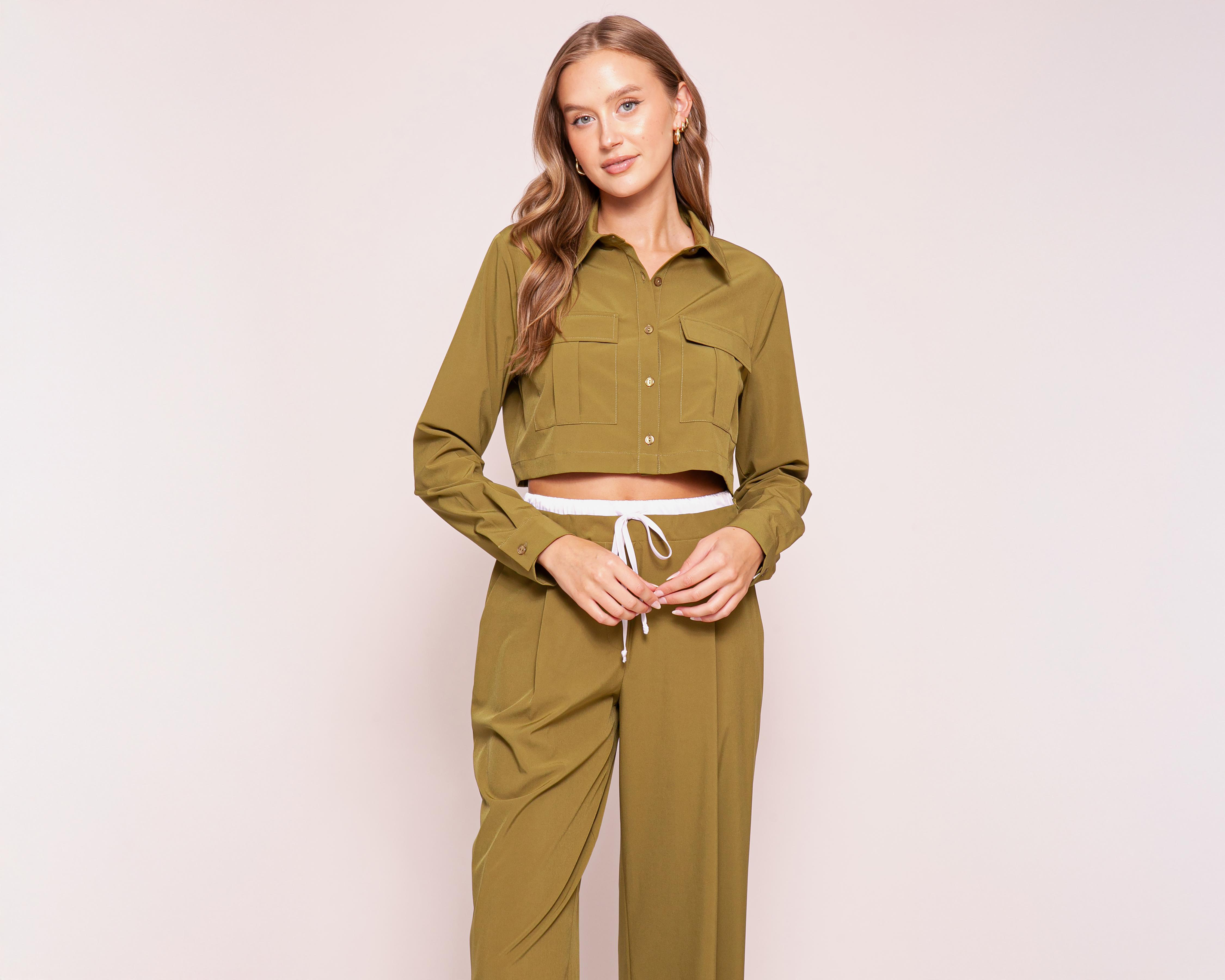 Chamarra con Botones Strona para Mujer