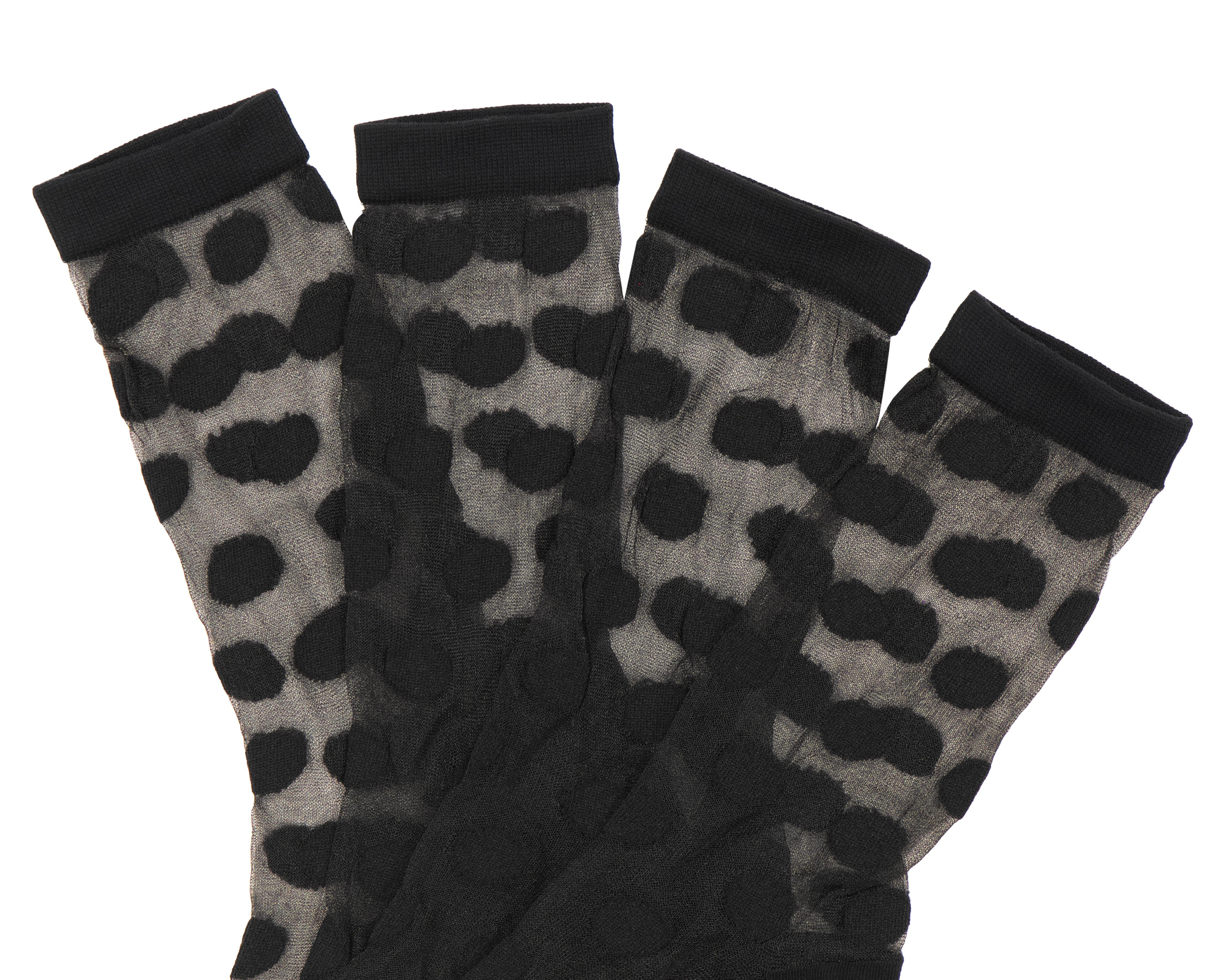 Foto 3 pulgar | Tobimedias Negras Beauty Secret de Puntos 2 Pares