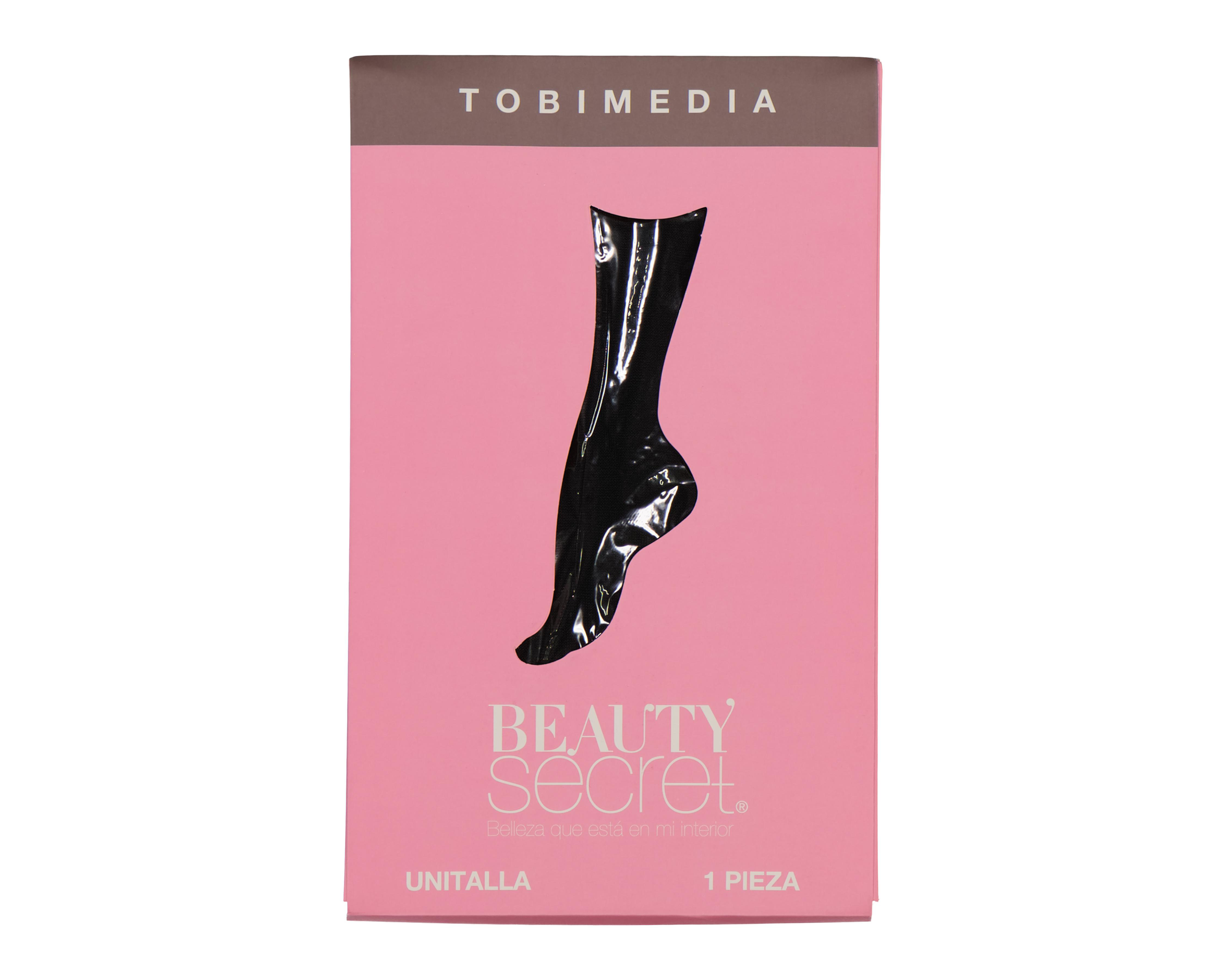 Foto 5 pulgar | Tobimedias Negras Beauty Secret