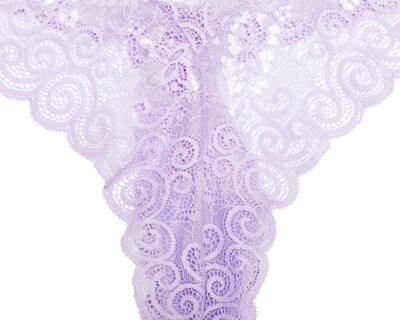 Foto 3 | Tanga con Encaje Lovest para Mujer 3 Piezas
